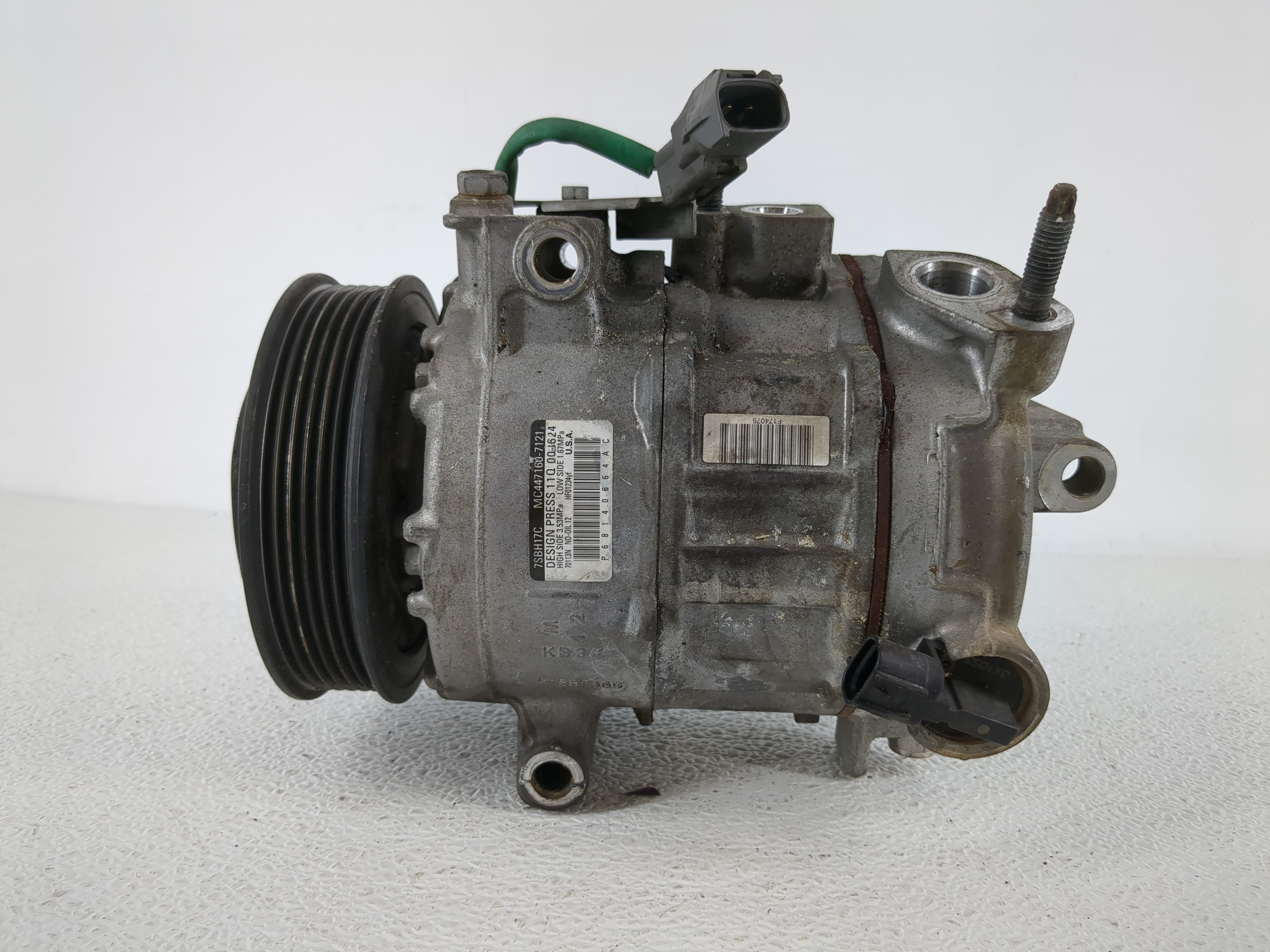 Dodge Ram 1500 Air Conditioning A/c Ac Compressor Oem 1142533 - Oemusedautoparts1.com