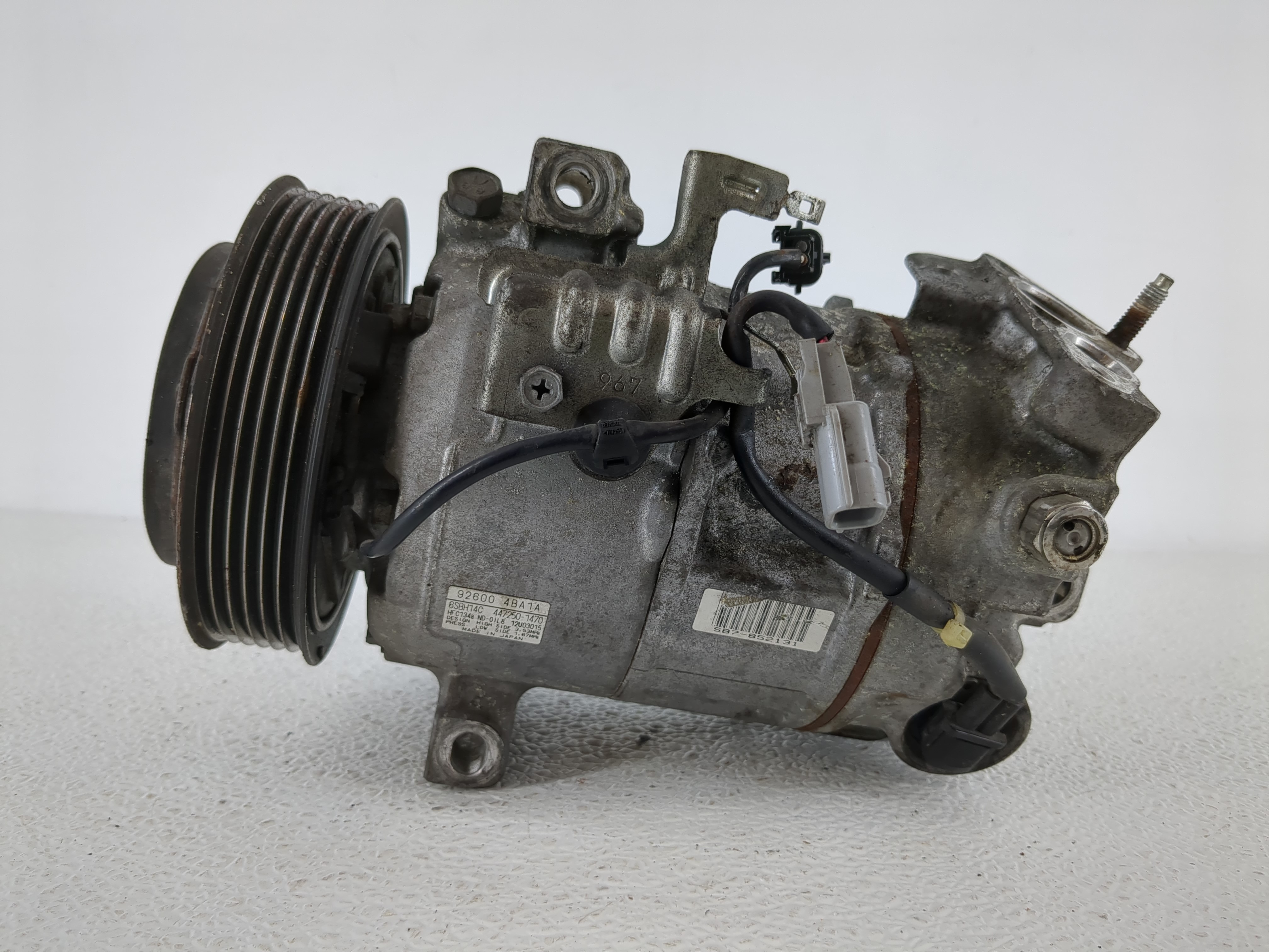 Picture of 2018-2022 Nissan Rogue Sport Air Conditioning A/c Ac Compressor Oem 1142534