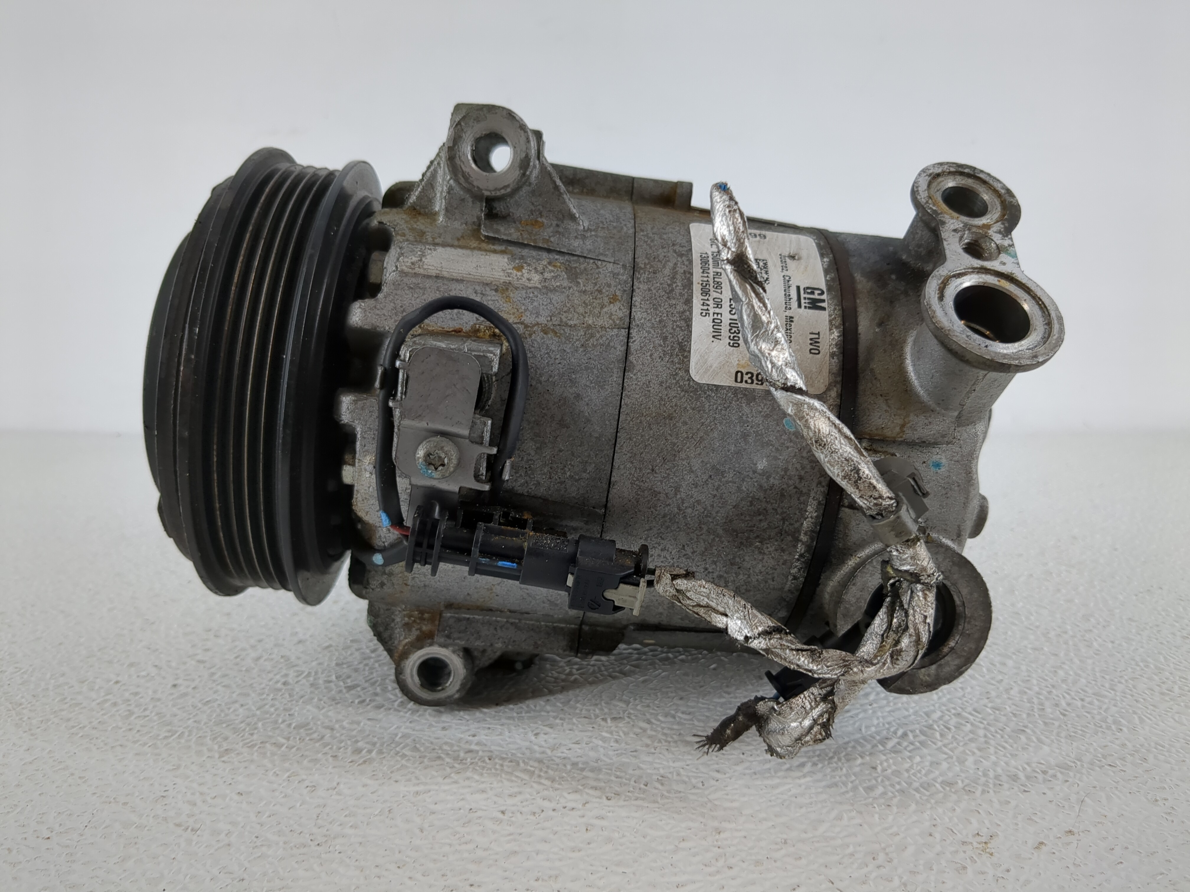 Picture of 2013-2016 Chevrolet Malibu Air Conditioning A/c Ac Compressor Oem 1142536