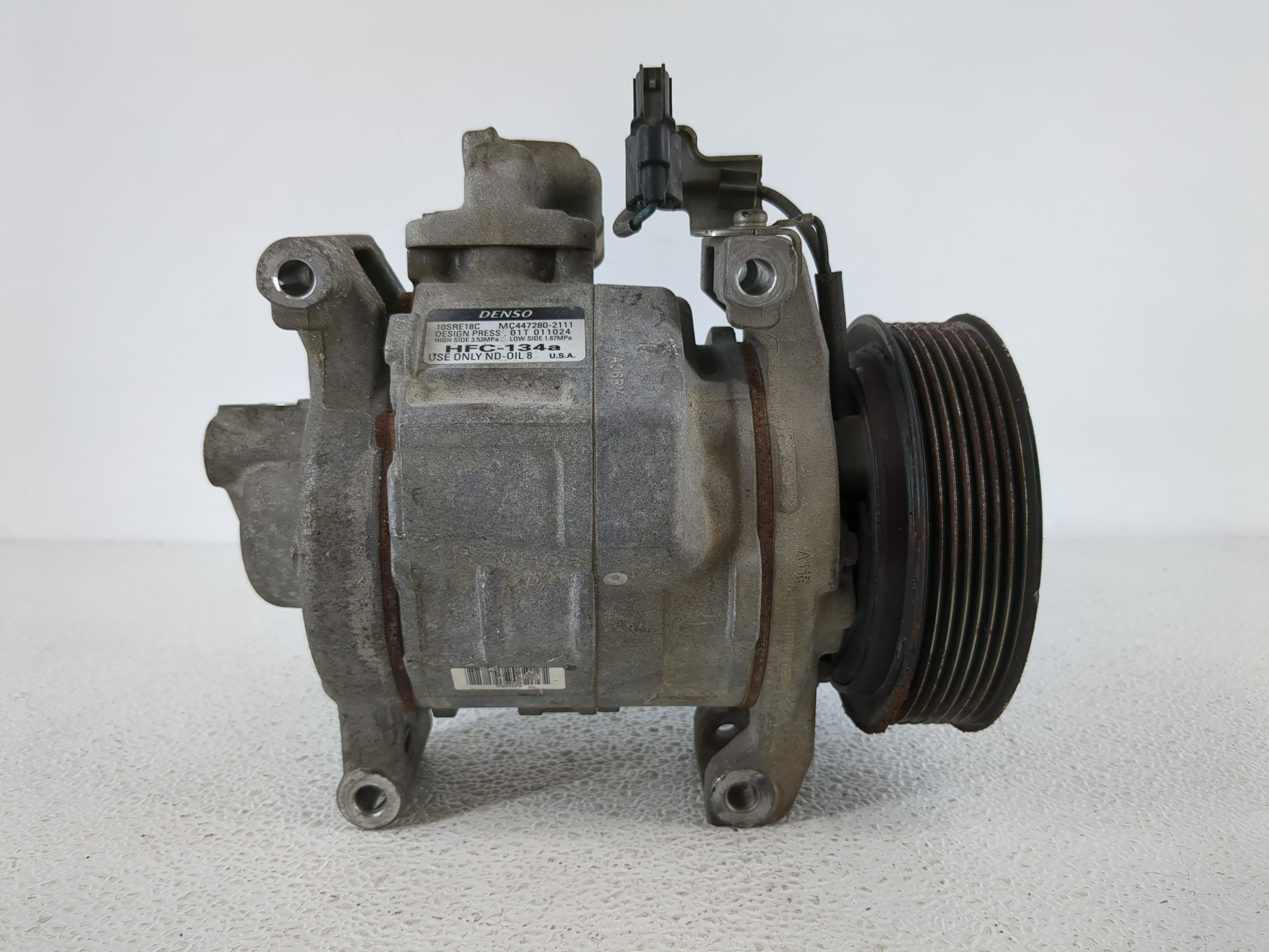 Picture of 2016 Honda Accord Air Conditioning A/c Ac Compressor Oem 1142542
