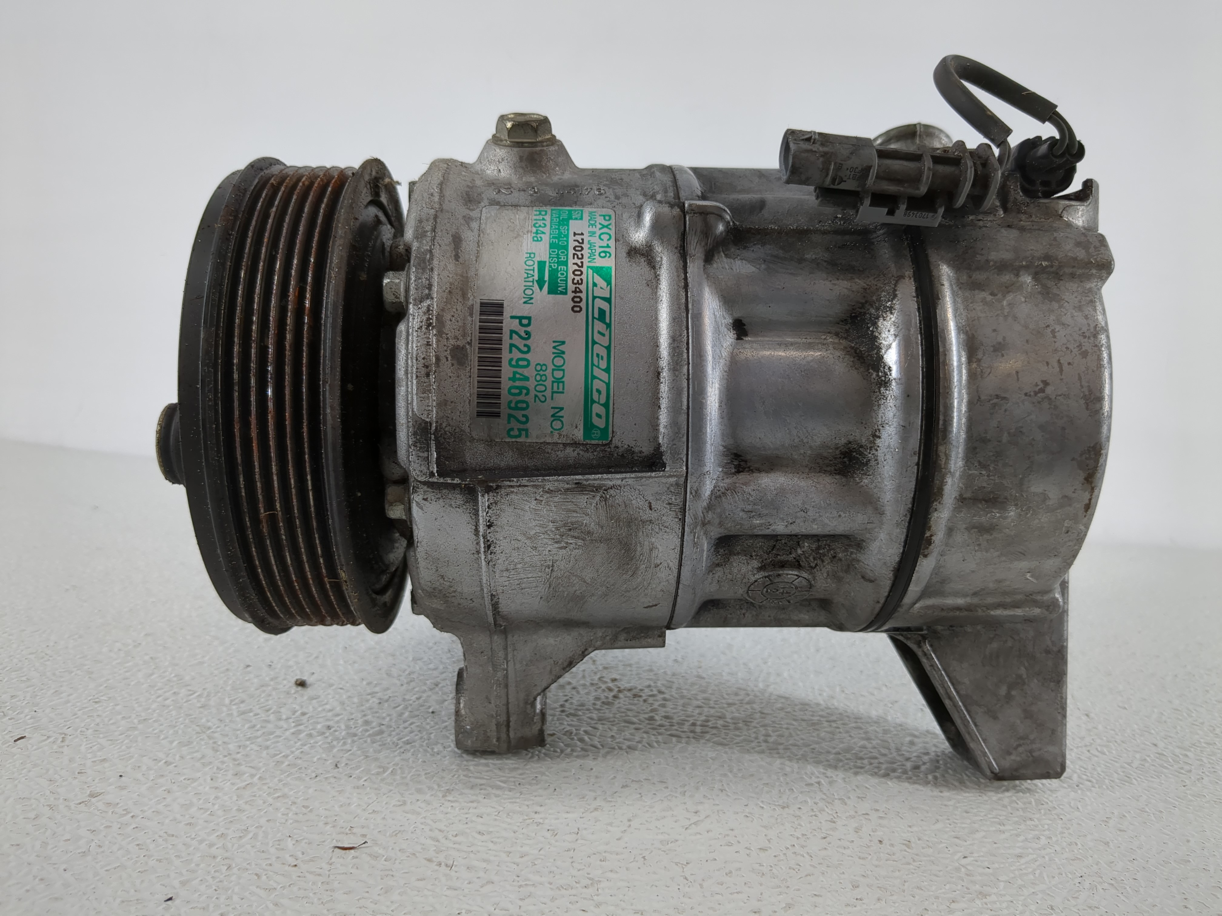 2012-2016 Cadillac Srx Air Conditioning A/c Ac Compressor Oem 1142559 - Oemusedautoparts1.com