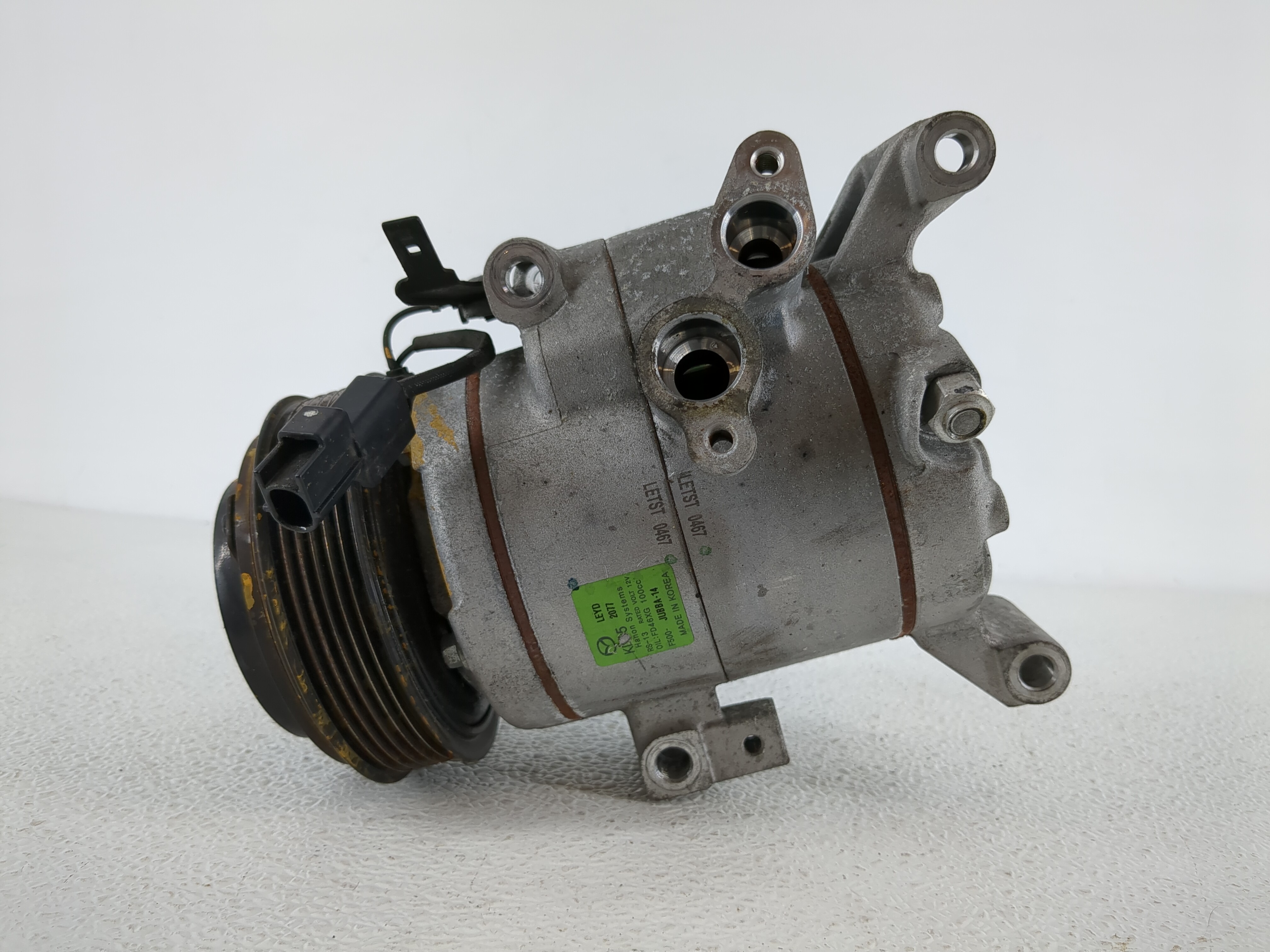 2014-2018 Mazda 3 Air Conditioning A/c Ac Compressor Oem 1142561 - Oemusedautoparts1.com
