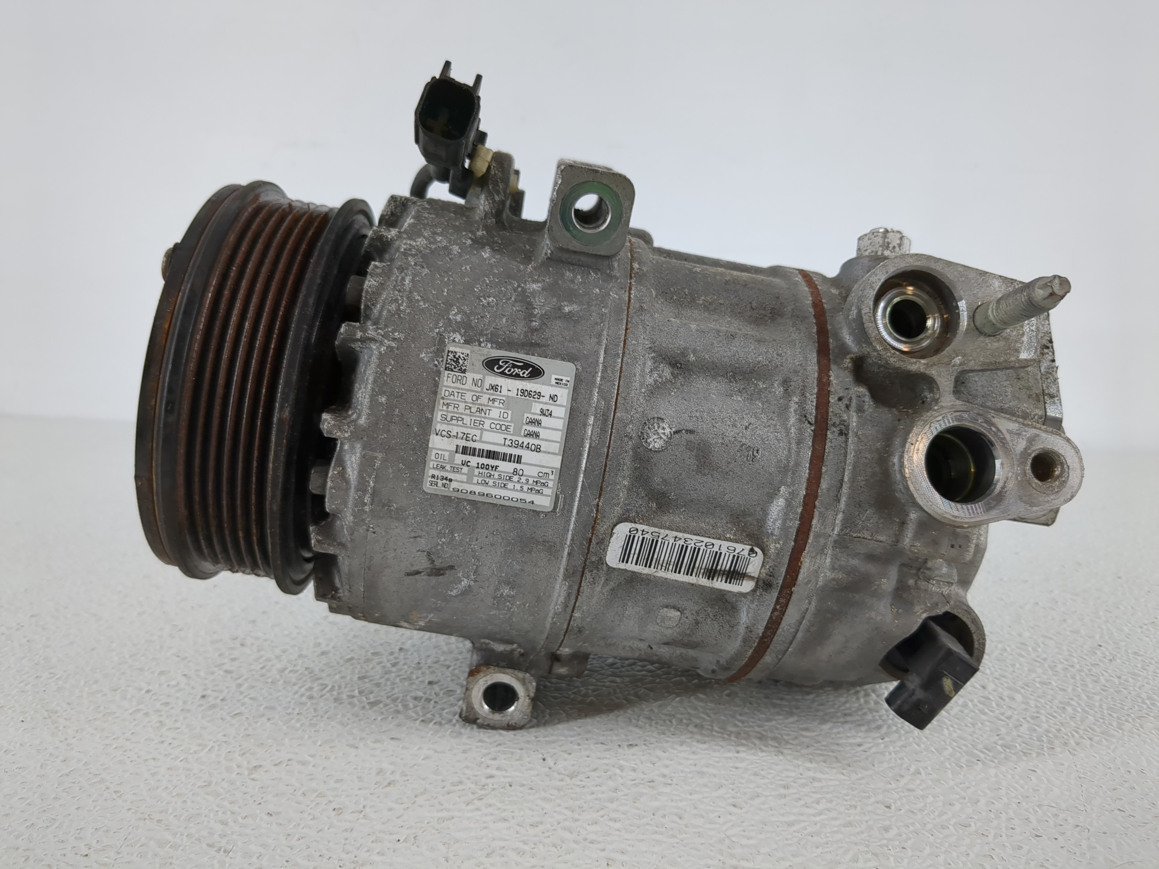 2020-2022 Ford Escape Air Conditioning A/c Ac Compressor Oem 1142562 - Oemusedautoparts1.com