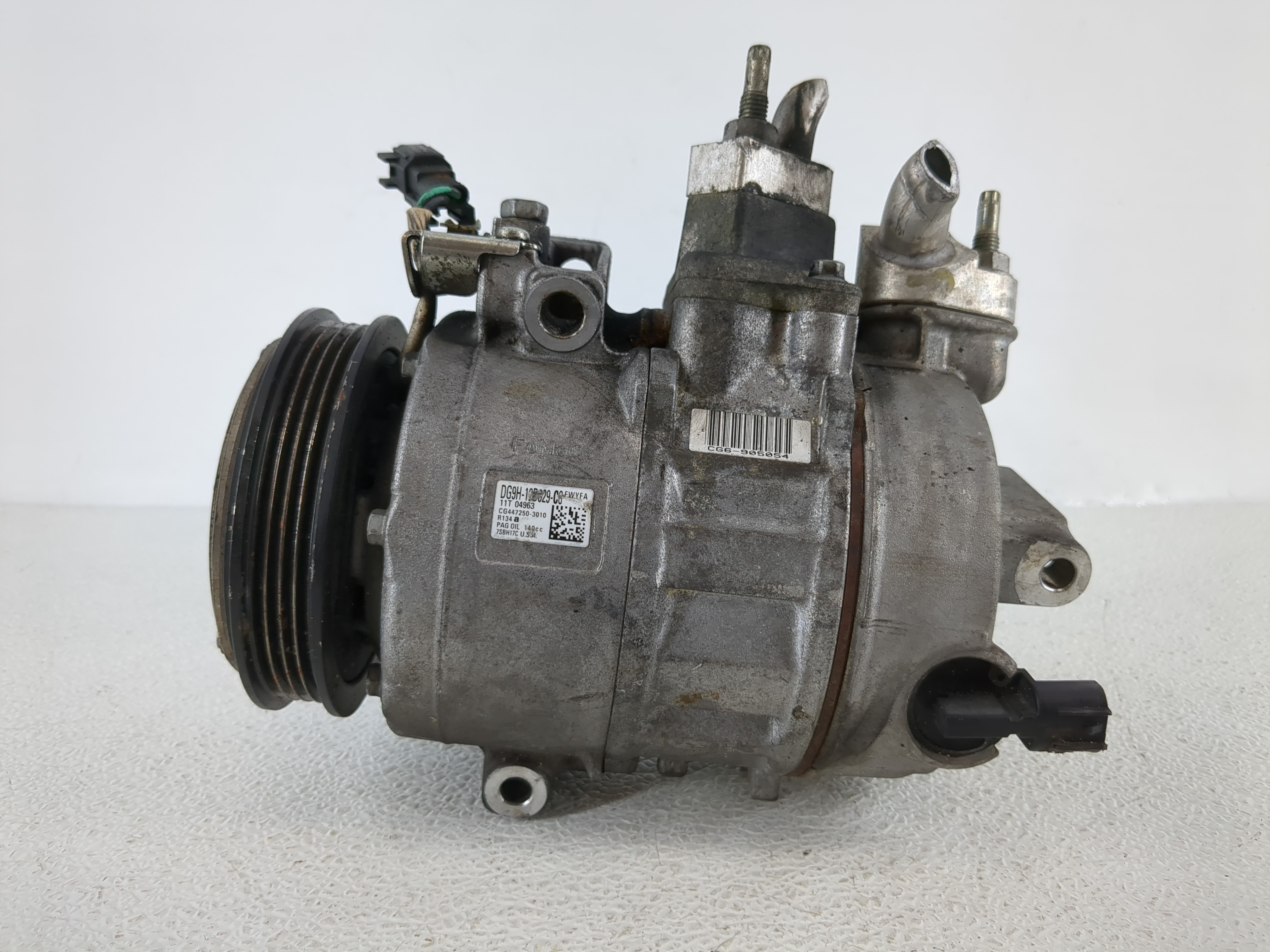 2015-2018 Ford Edge Air Conditioning A/c Ac Compressor Oem 1142569 - Oemusedautoparts1.com