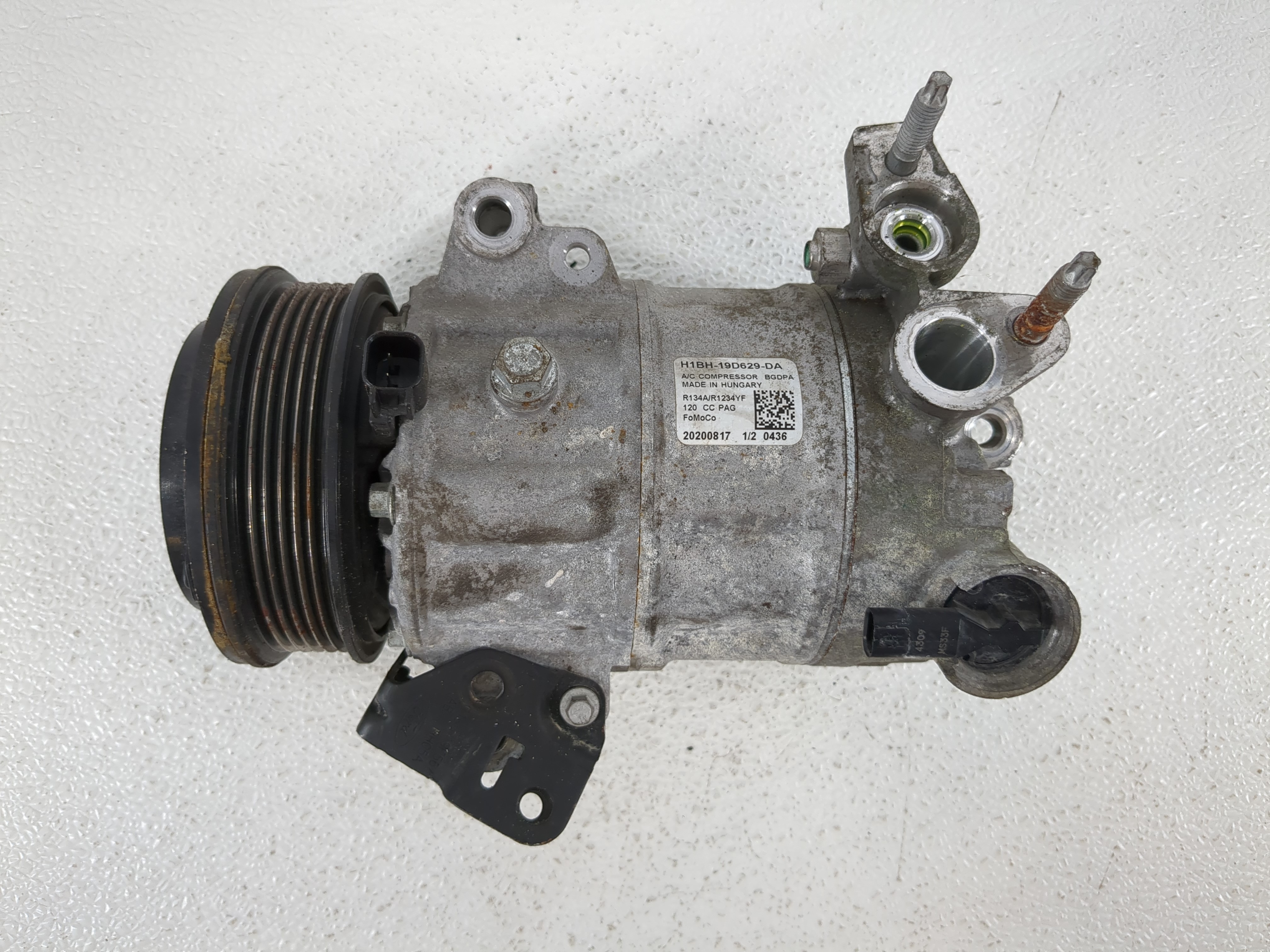 2018-2021 Ford Ecosport Air Conditioning A/c Ac Compressor Oem 1142576 - Oemusedautoparts1.com