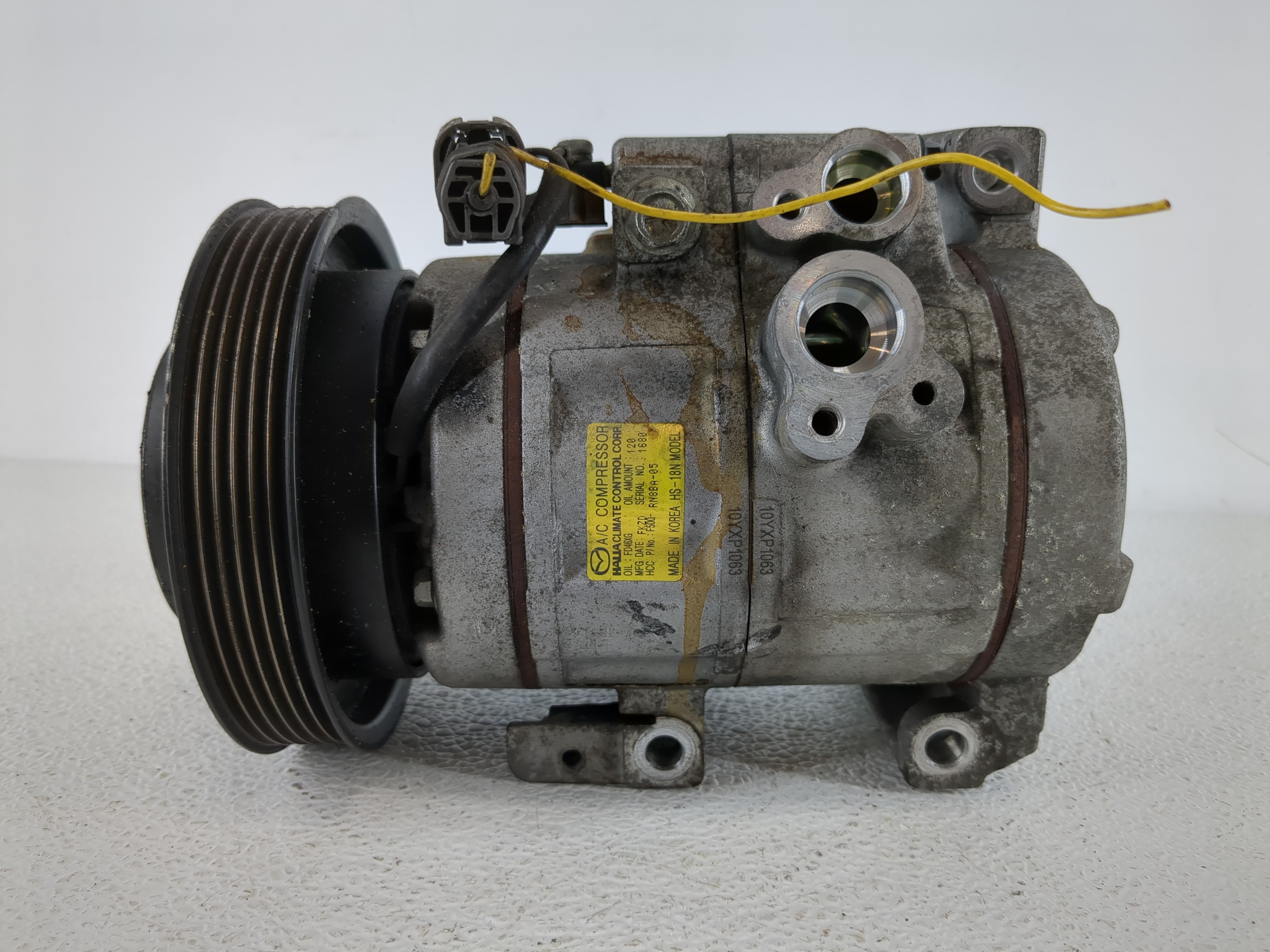 2012-2017 Mazda 5 Air Conditioning A/c Ac Compressor Oem 1142579 - Oemusedautoparts1.com
