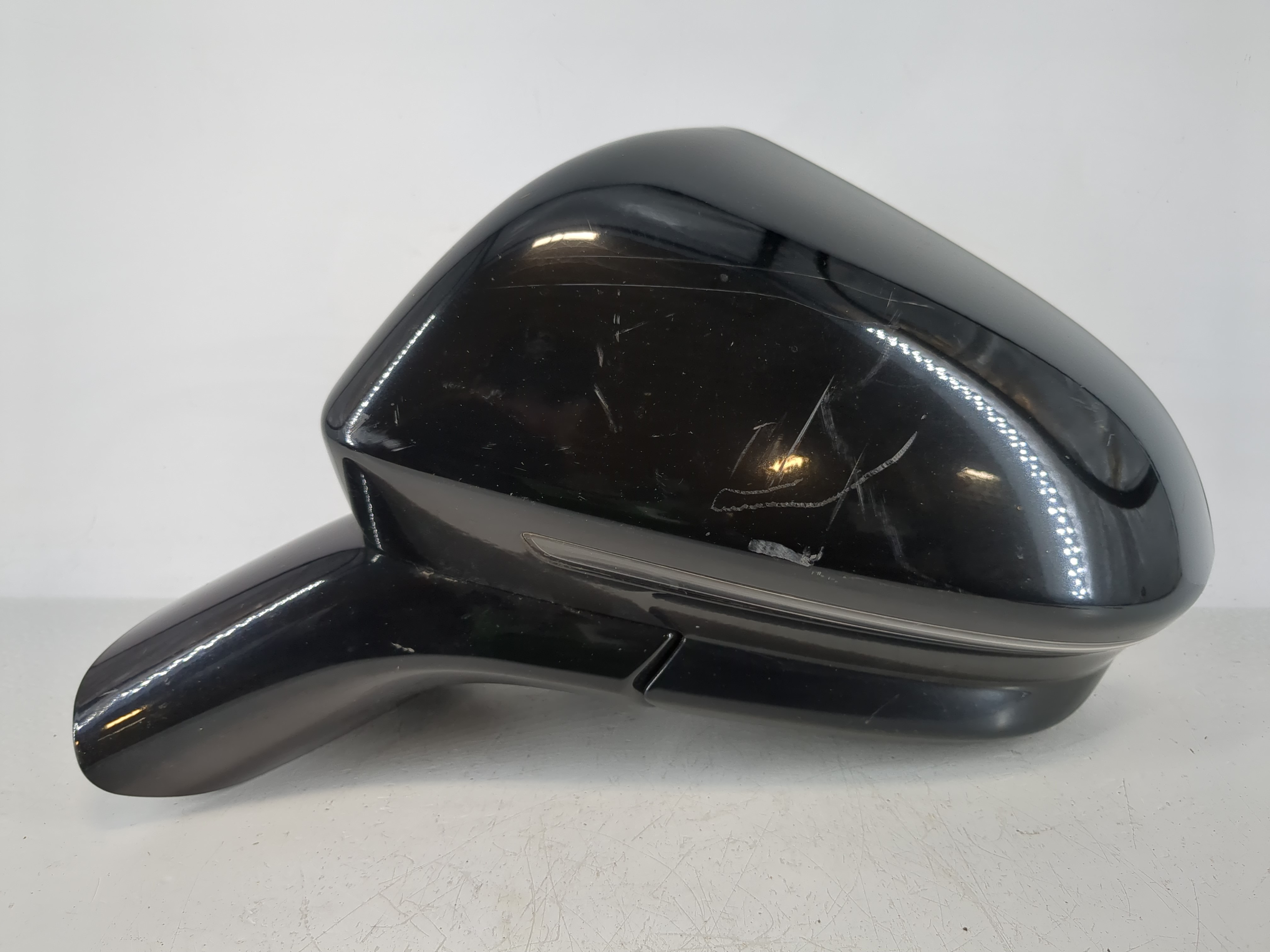 2016-2018 Lincoln Mkx Passenger Right Side View Power Door Mirror Black 1142657 - Oemusedautoparts1.com