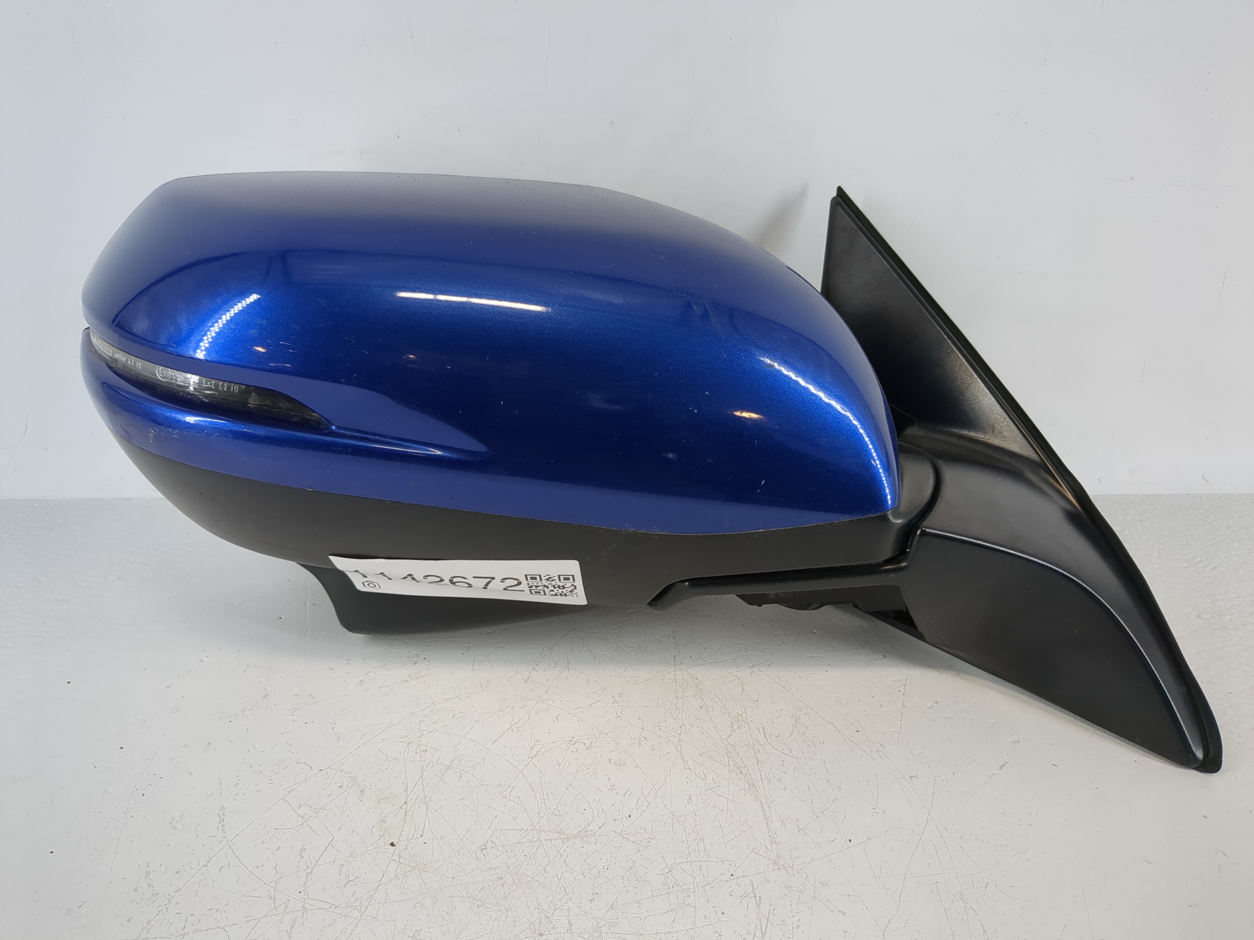 2019-2022 Honda Hr-v Passenger Right Side View Power Door Mirror Blue 1142672 - Oemusedautoparts1.com