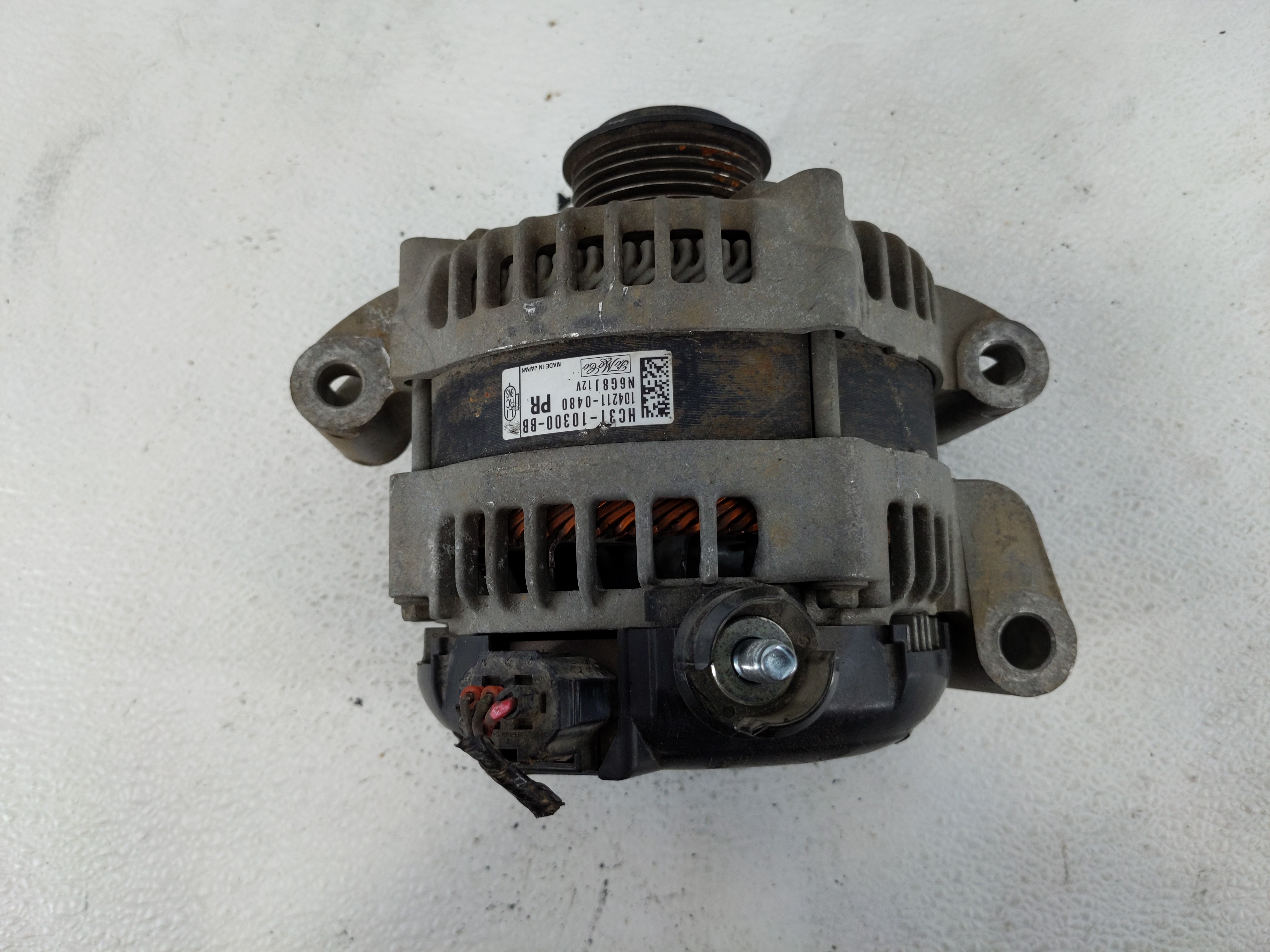 2013 Ford F-250 Super Duty Alternator Generator Charging Assembly Engine Oem 1142912 - Oemusedautoparts1.com