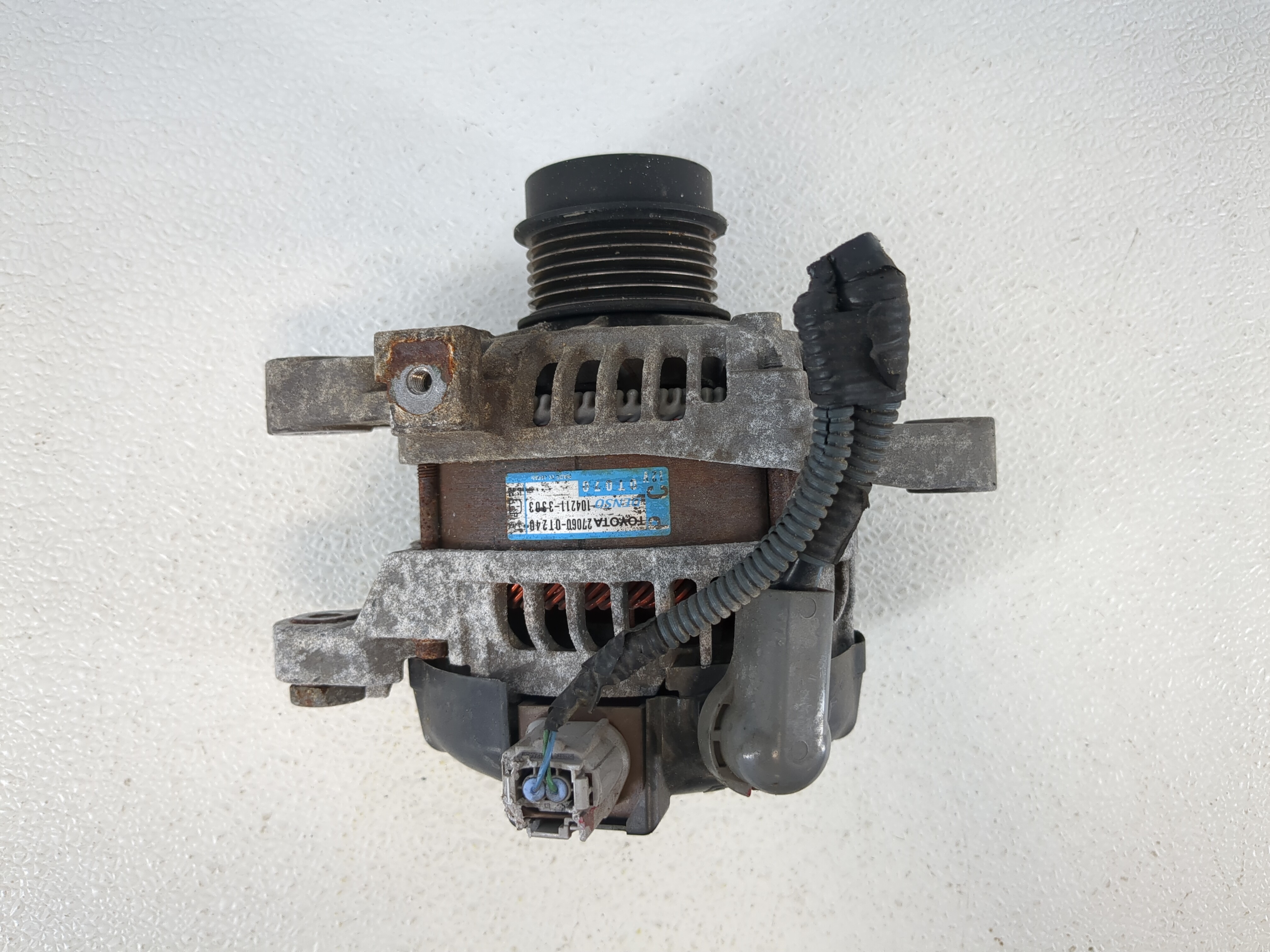 2014 Toyota Corolla Alternator Generator Charging Assembly Engine Oem 1143355 - Oemusedautoparts1.com