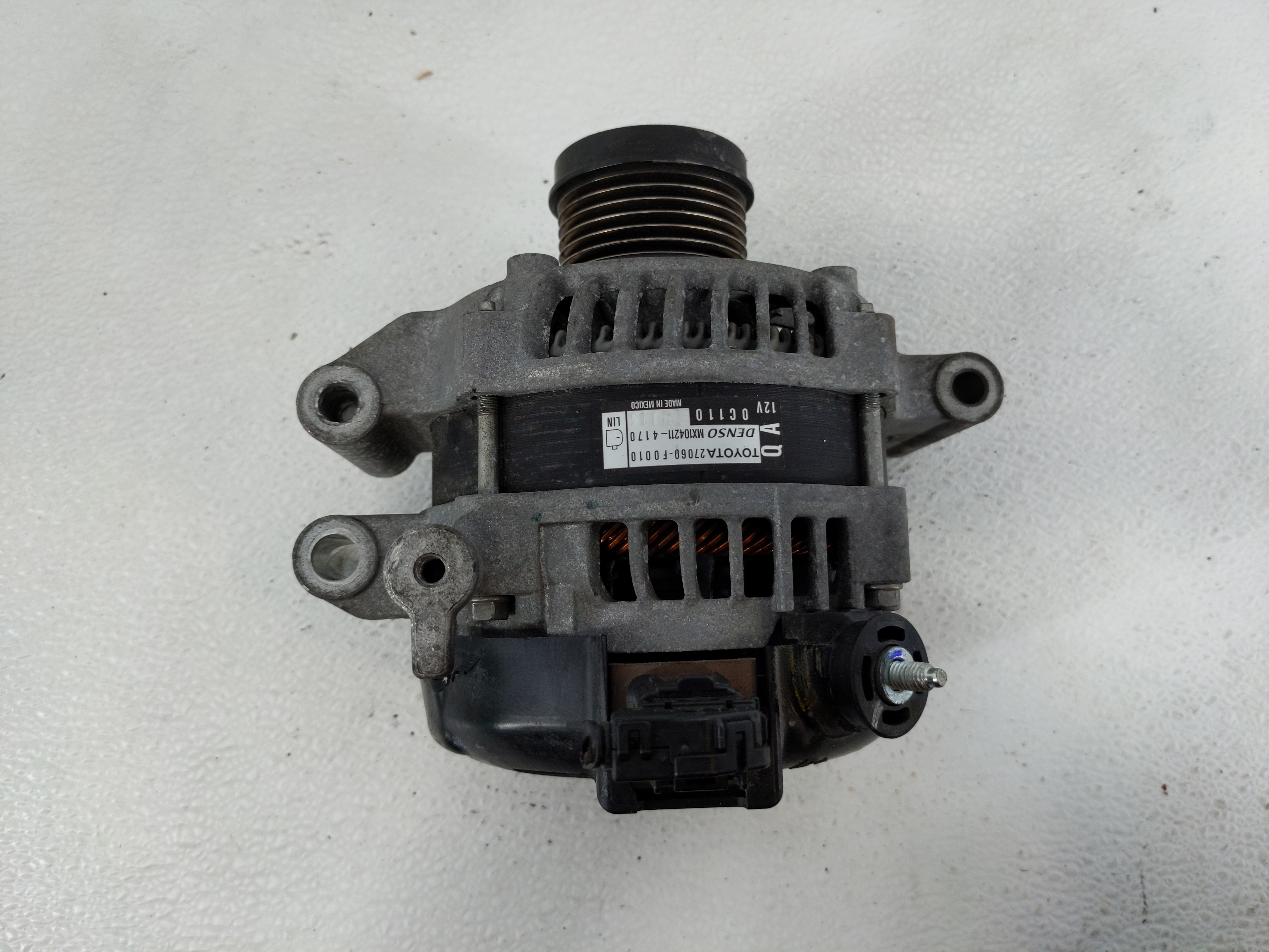 Picture of 2018-2022 Toyota Camry Alternator Generator Charging Assembly Engine Oem 1143449
