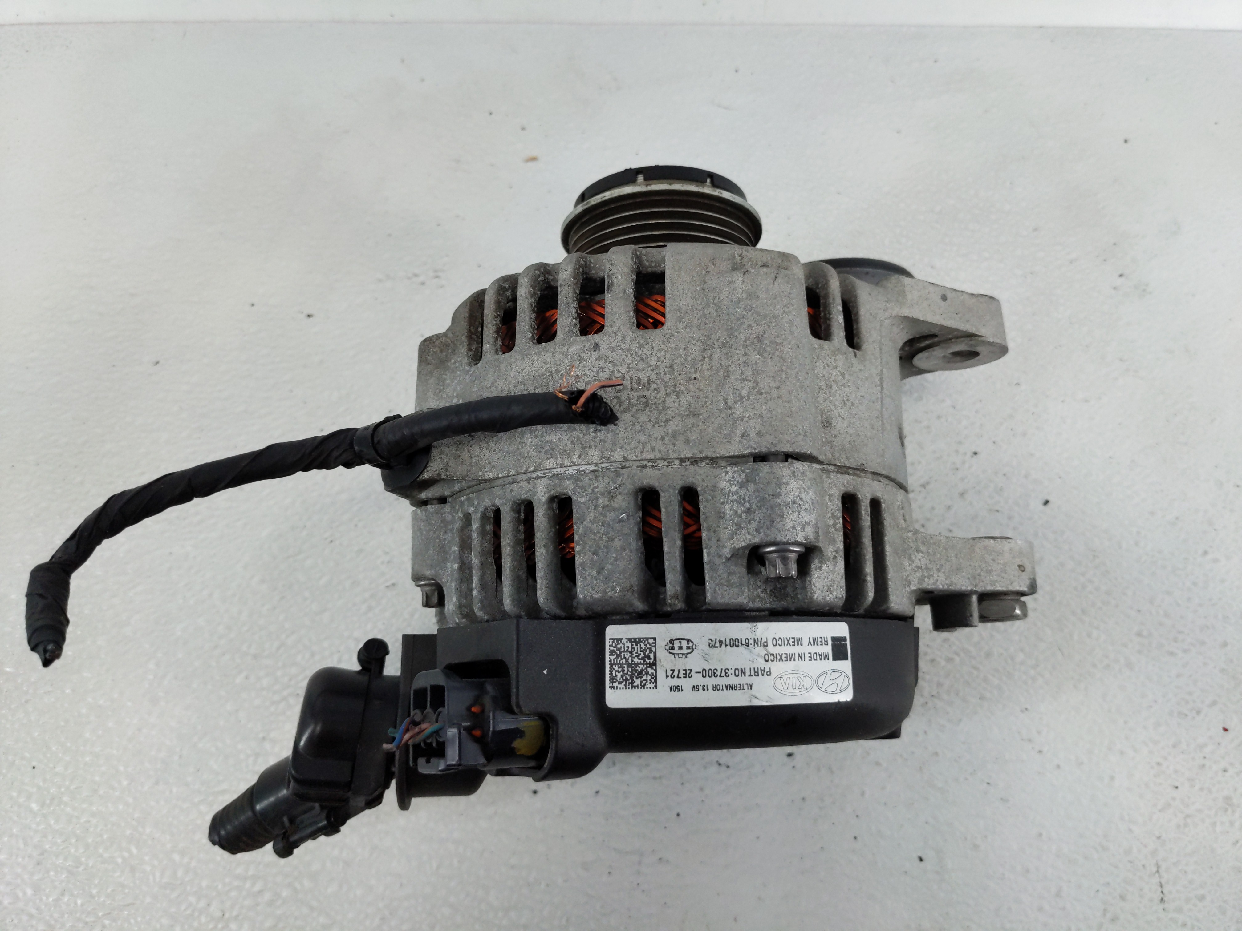 Picture of 2017 Hyundai Elantra Alternator Generator Charging Assembly Engine Oem 1143451