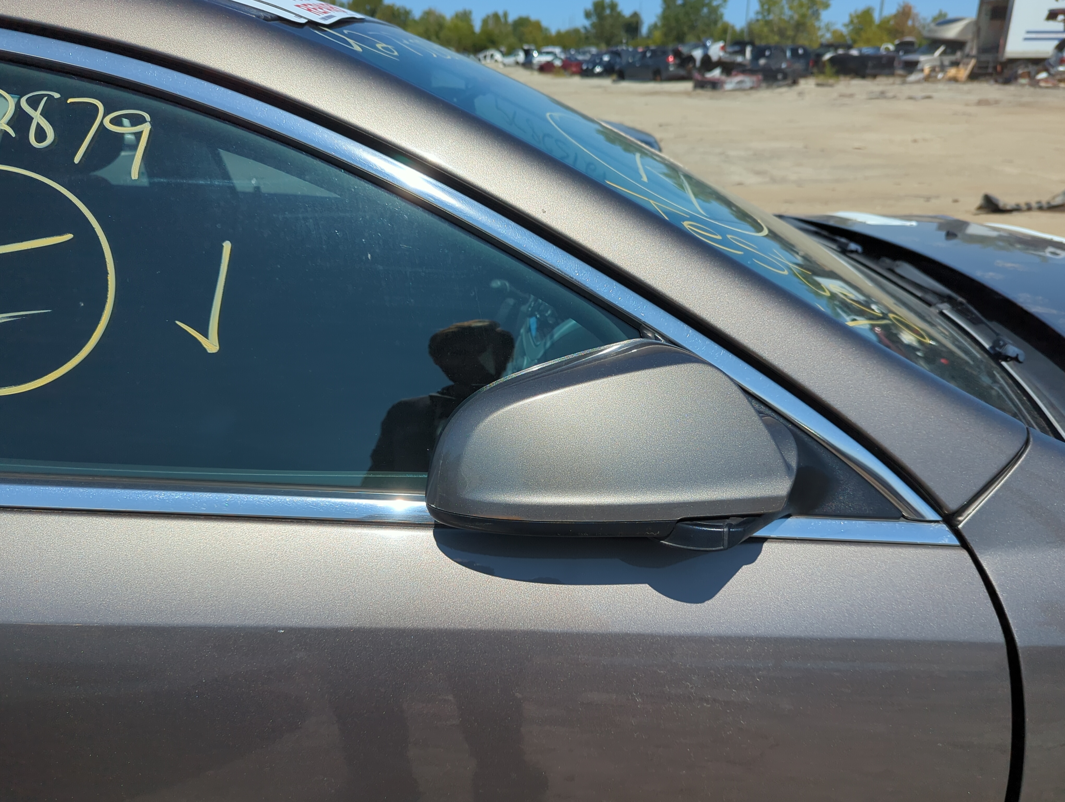 2008-2012 Chevrolet Malibu Passenger Right Side View Power Door Mirror 1143584 - Oemusedautoparts1.com