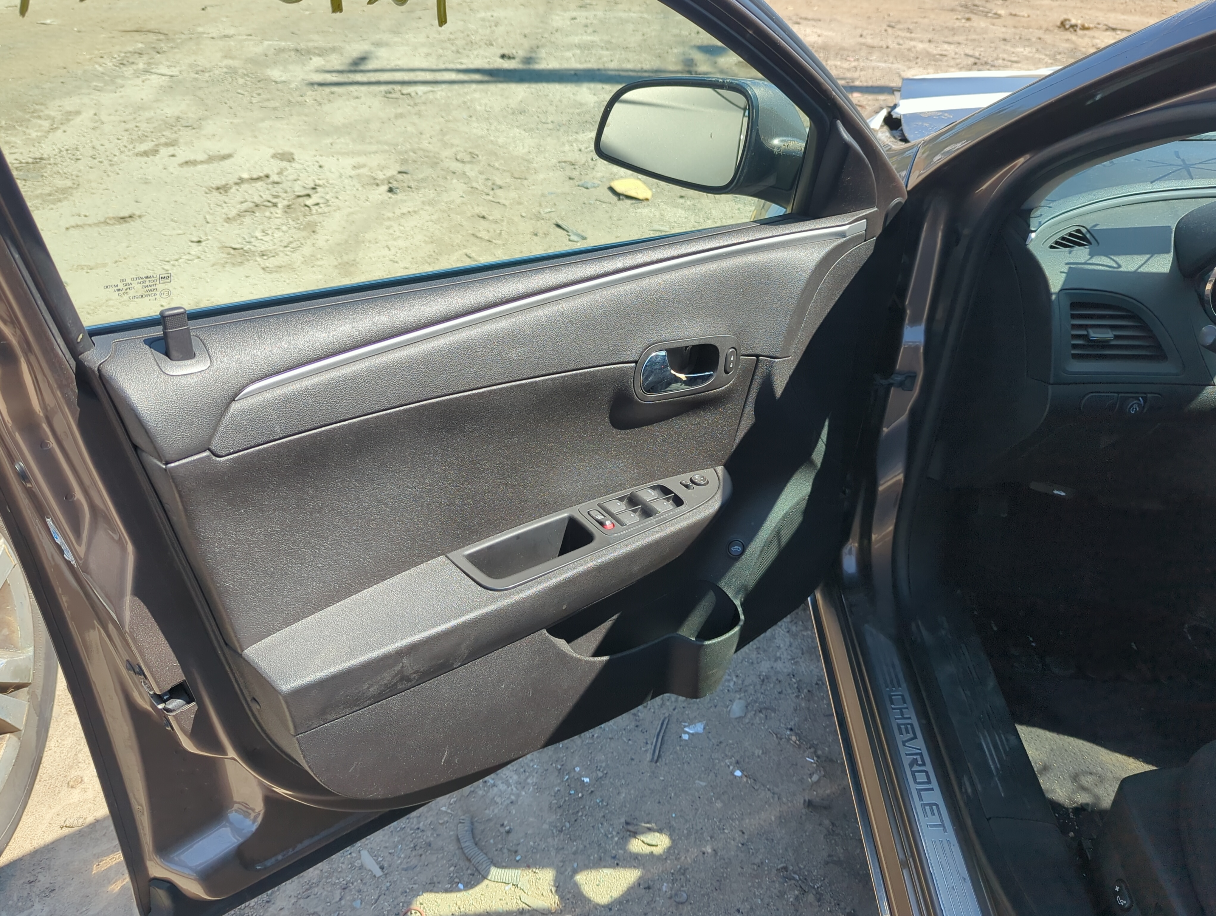2012 Chevrolet Malibu Front Left Driver Interior Door Panel Trim 1143615 - Oemusedautoparts1.com