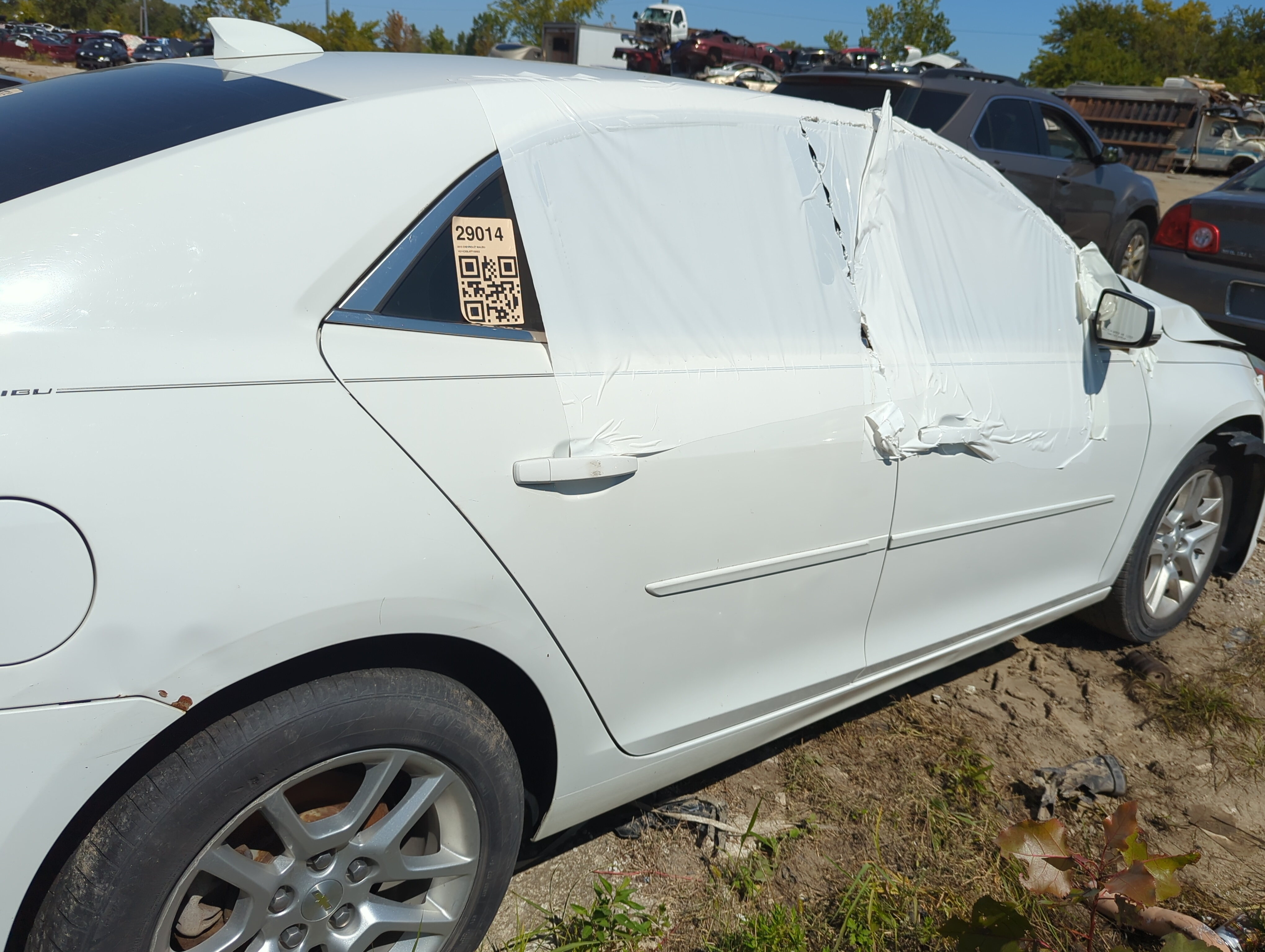 Picture of 2013-2016 Chevrolet Malibu Passenger Rear Door Oem 1143676