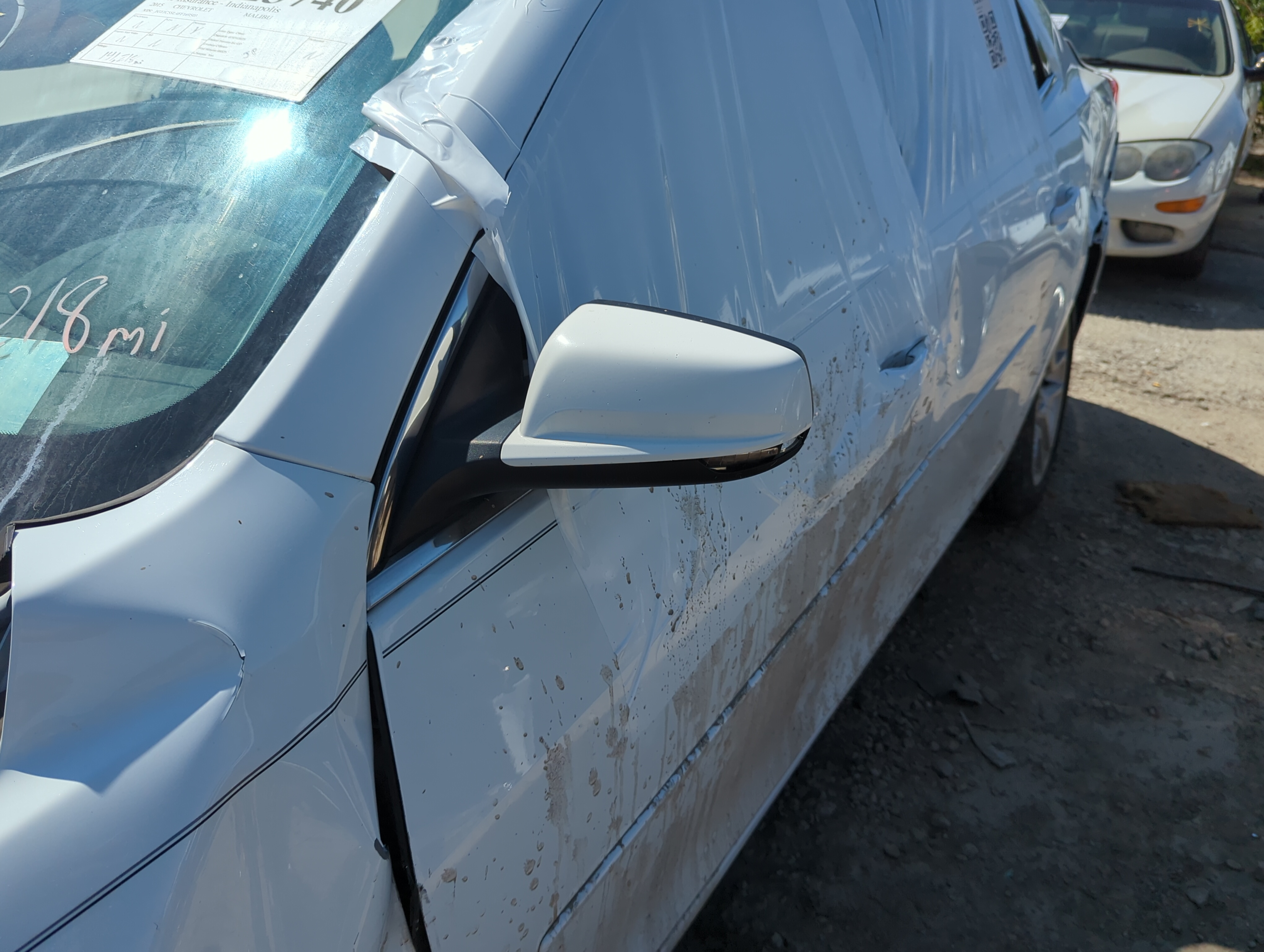 2014-2016 Chevrolet Malibu Driver Left Side View Power Door Mirror 1143736 - Oemusedautoparts1.com