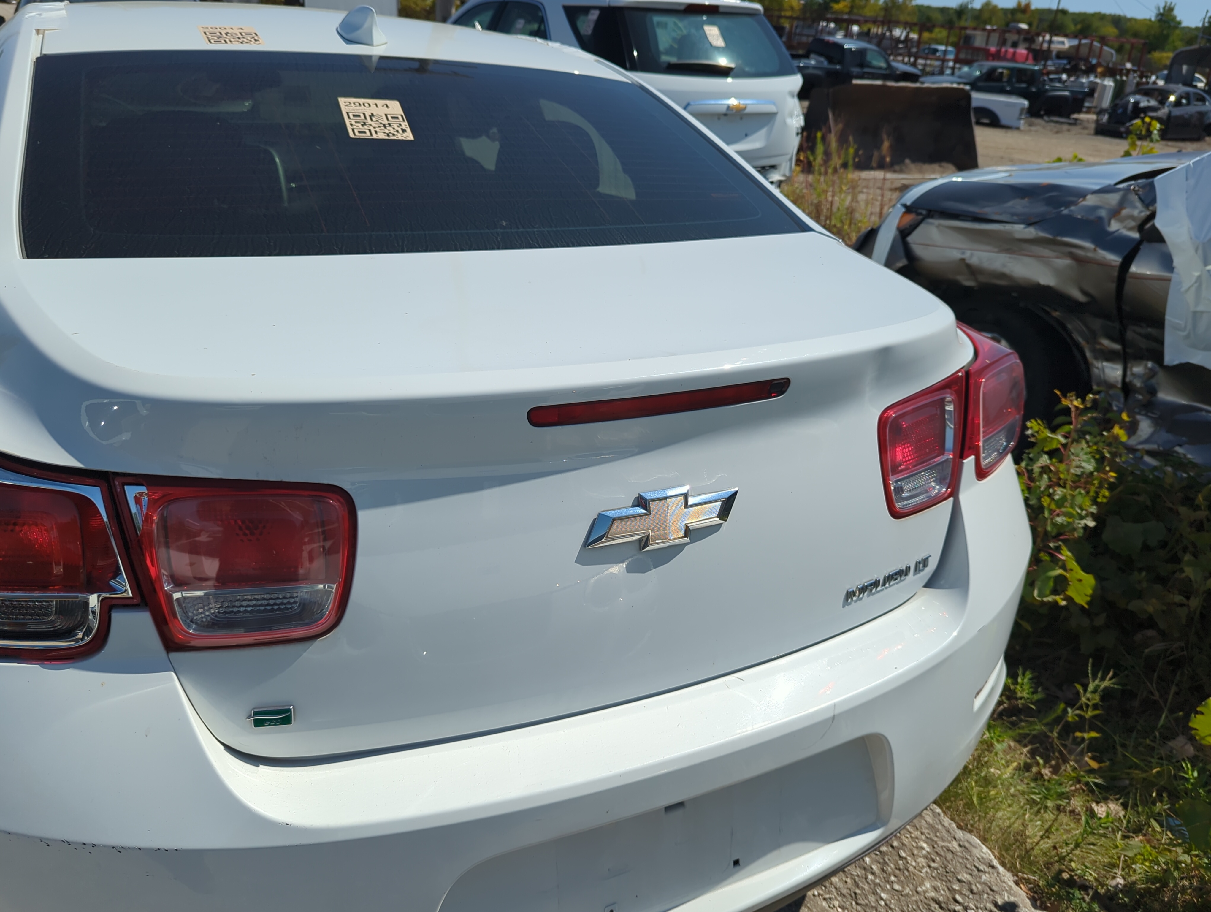 2013-2016 Chevrolet Malibu Trunk/decklid/hatch/tailgate Oem 1143750 - Oemusedautoparts1.com
