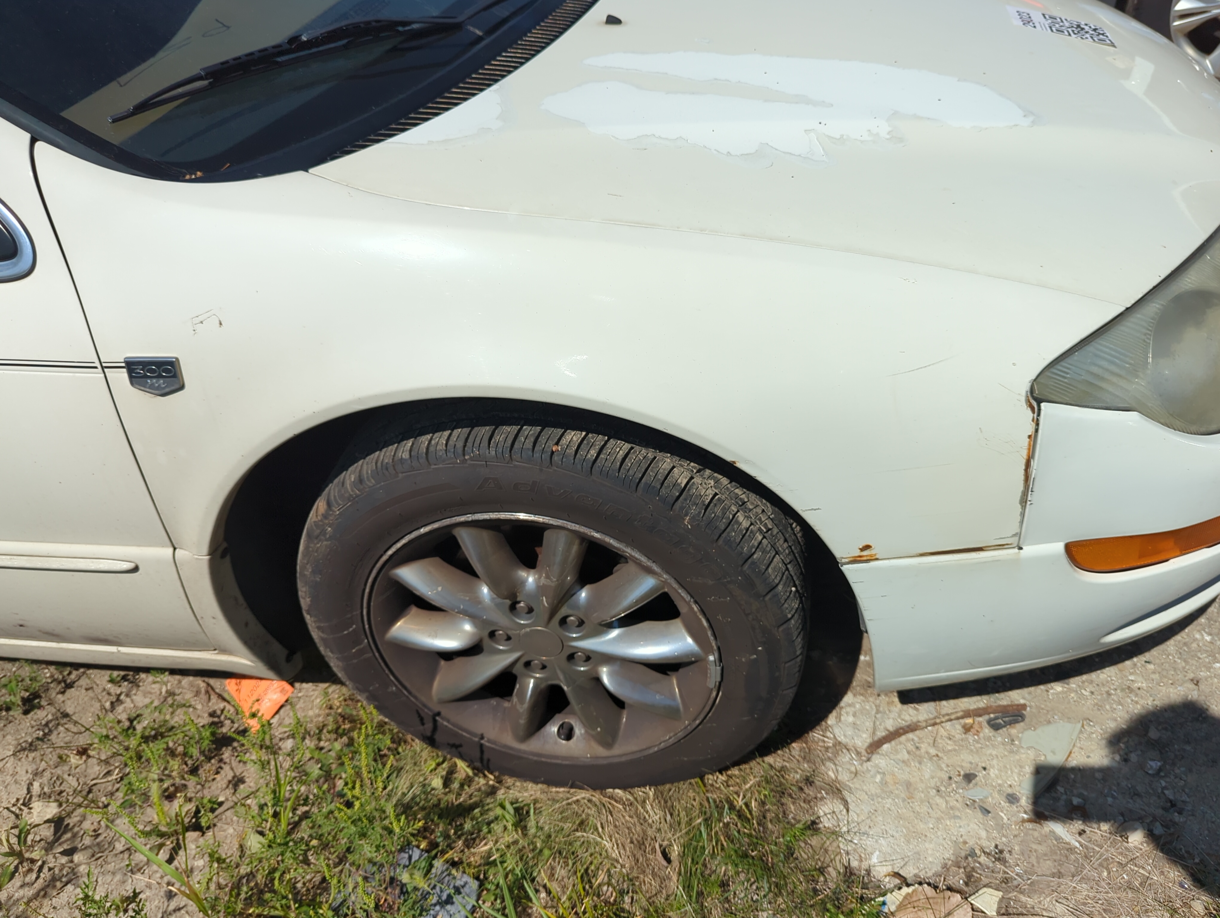 1999-2004 Chrysler 300m Passenger Fender 1143892 - Oemusedautoparts1.com