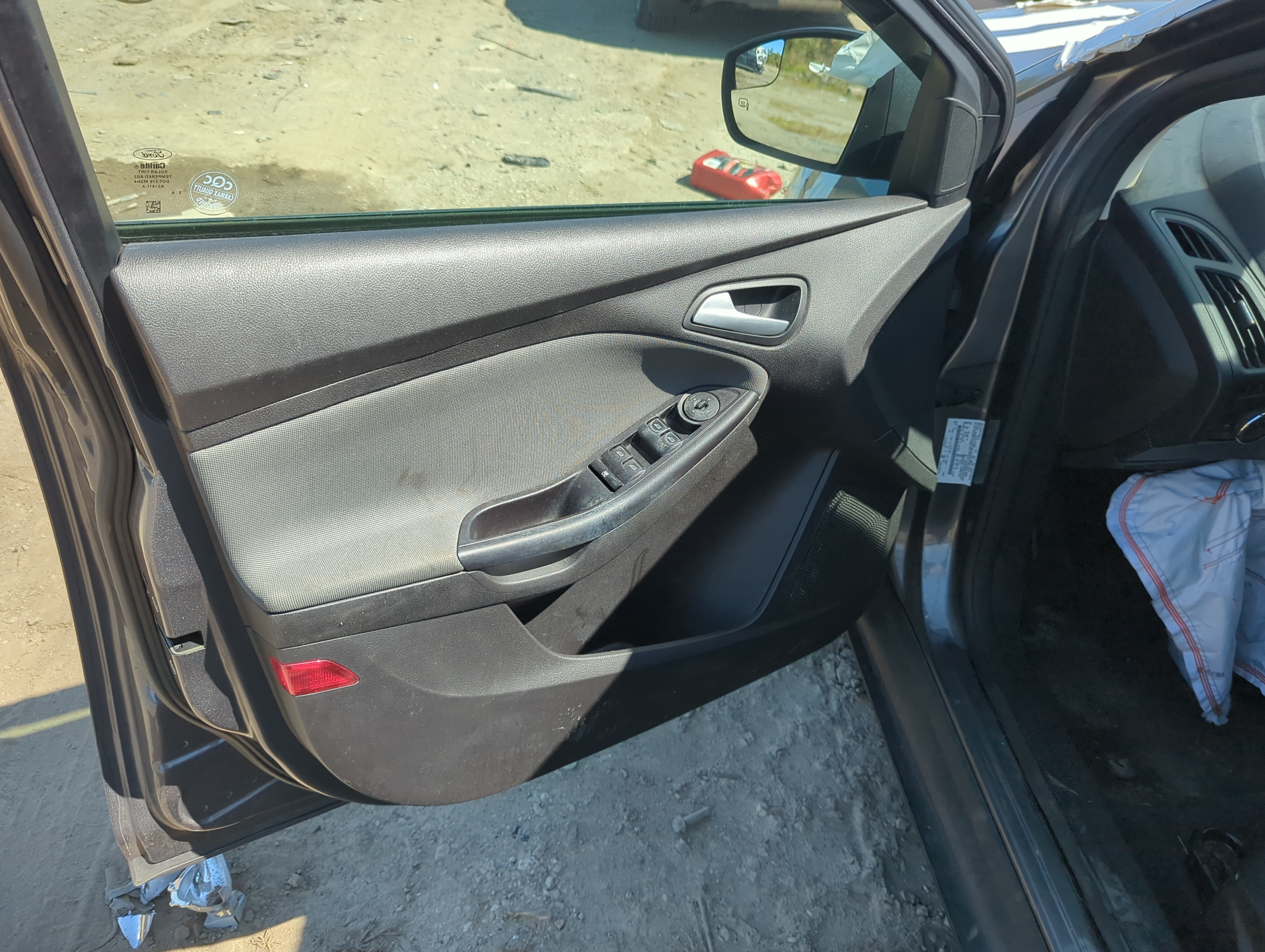 2013 Ford Focus Front Left Driver Interior Door Panel Trim 1144168 - Oemusedautoparts1.com