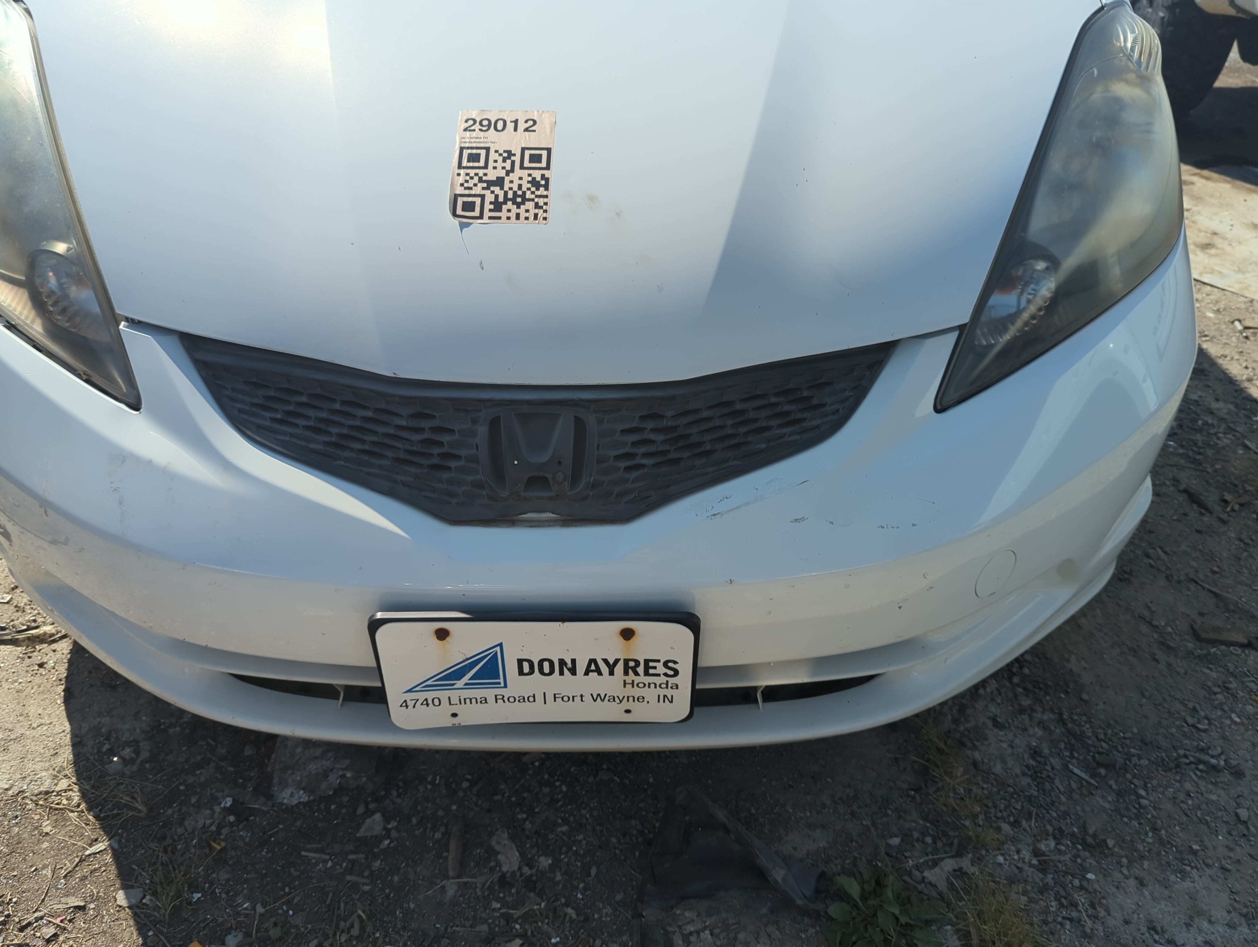 Picture of 2009-2014 Honda Fit Front Grille Bumper Not Included 1144440