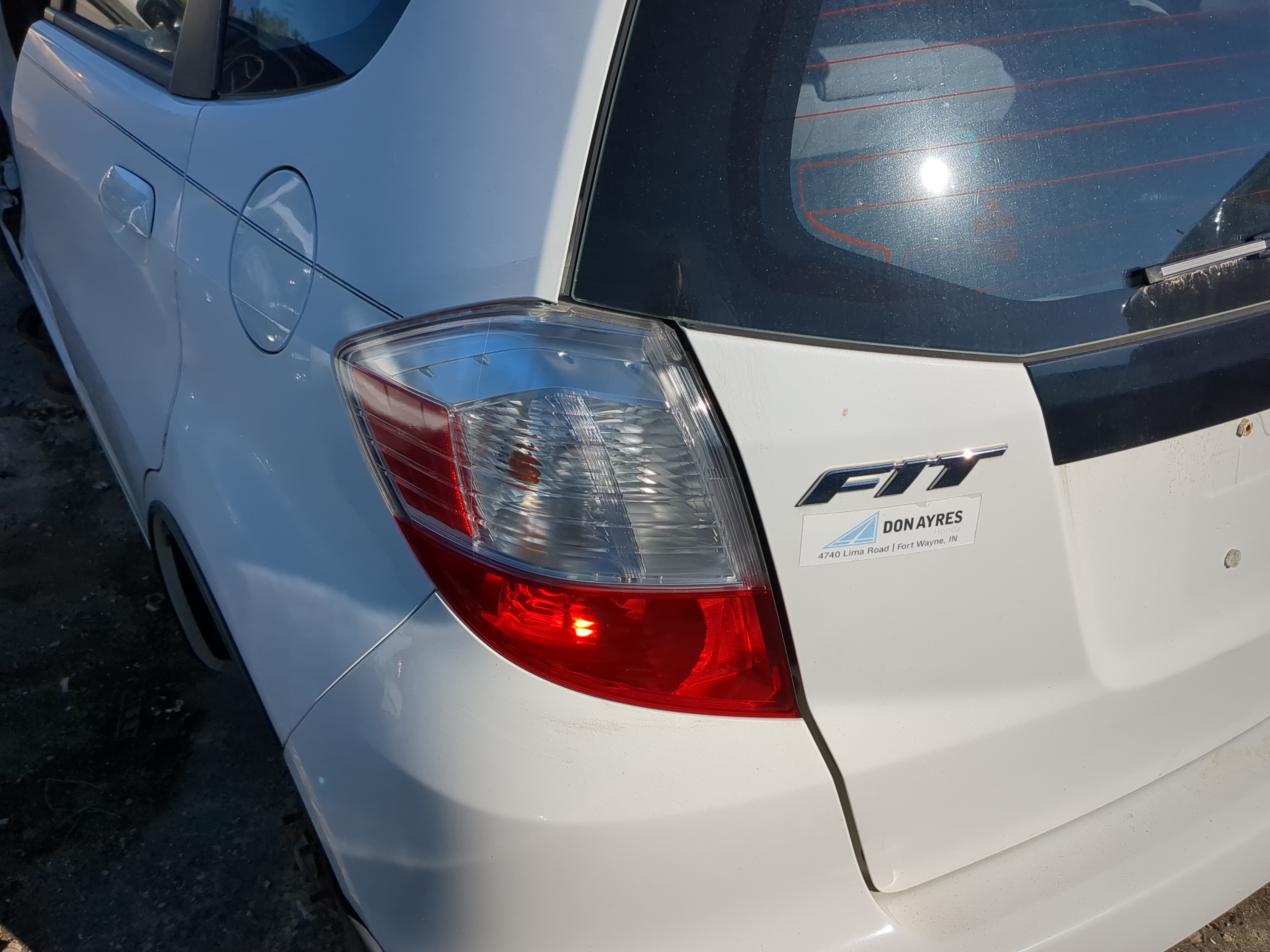 Picture of 2009-2014 Honda Fit Driver Left Side Tail Light Taillight Oem 1144444