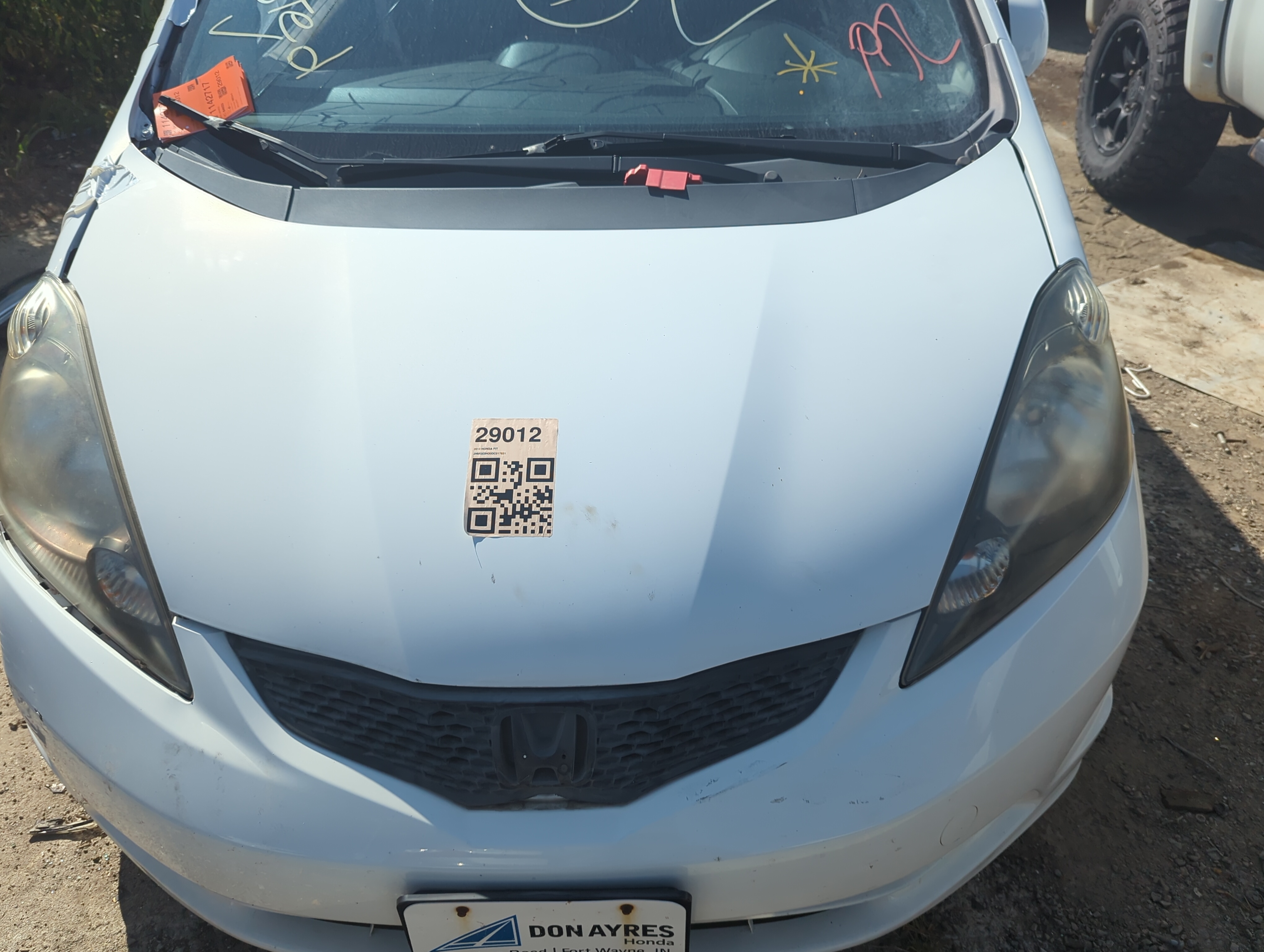 2009-2014 Honda Fit Hood Oem 1144472 - Oemusedautoparts1.com