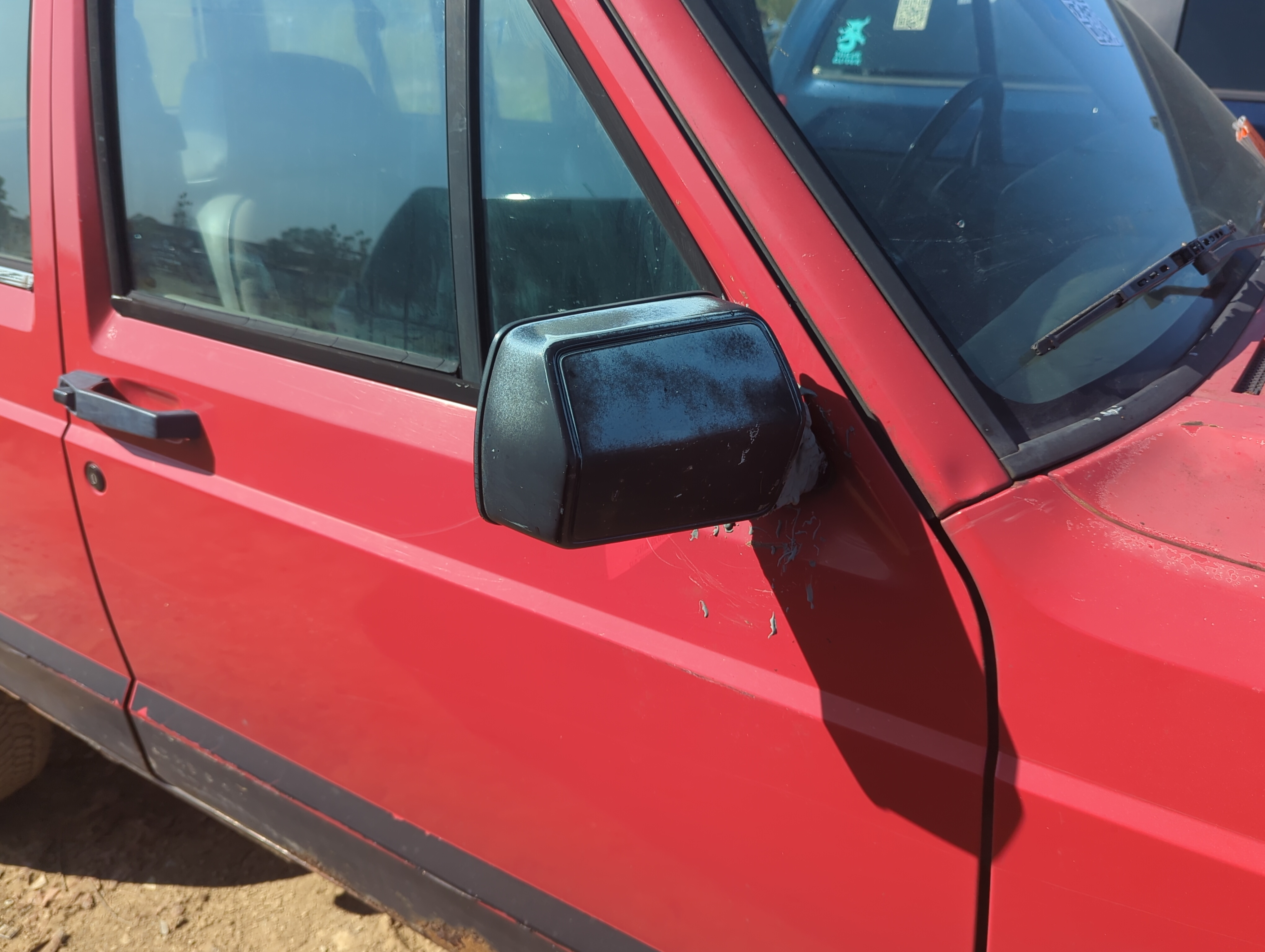 Picture of 1993 Jeep Cherokee Passenger Right Side View Power Door Mirror 1144747
