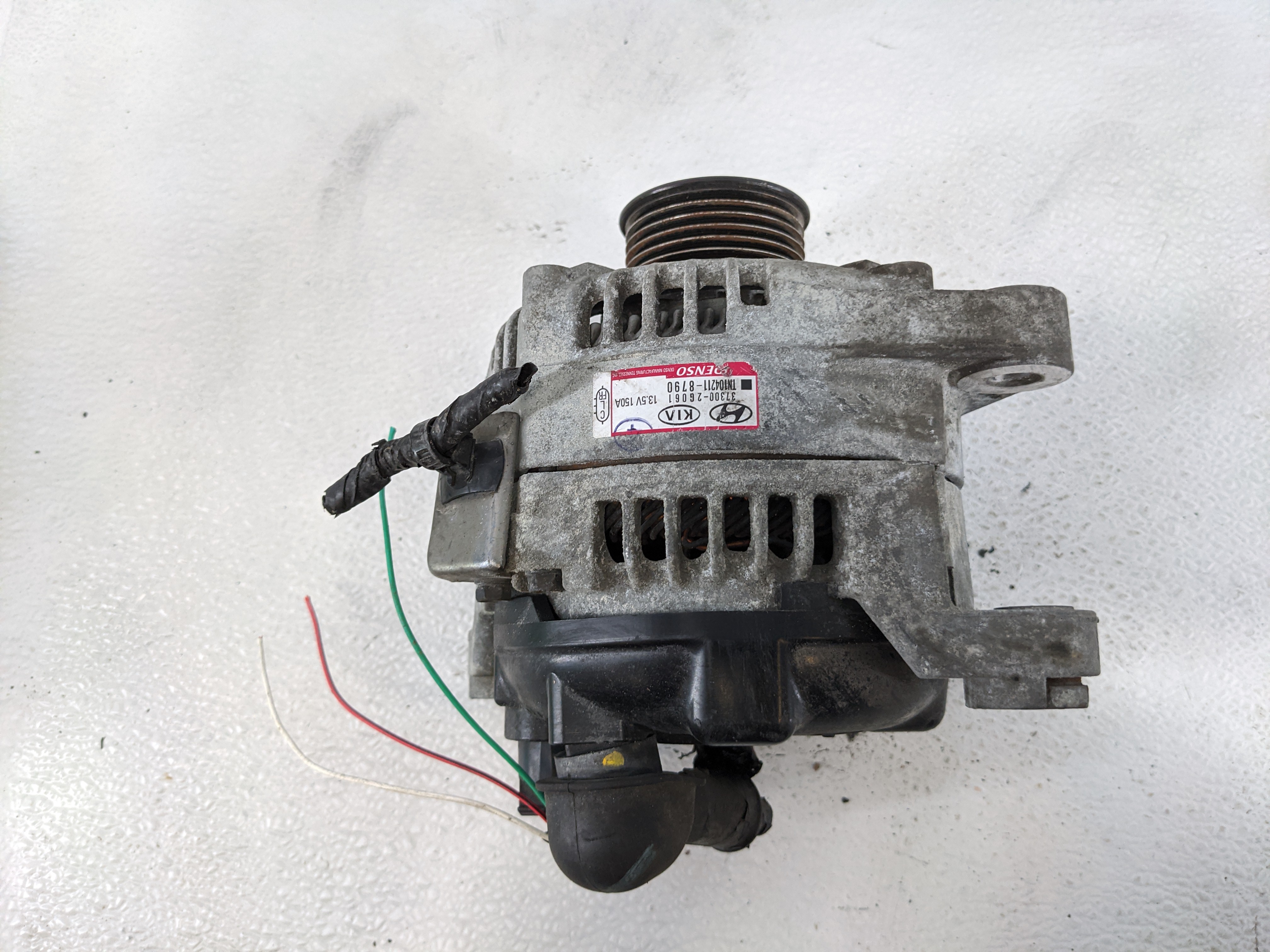 2015 Hyundai Sonata Alternator Generator Charging Assembly Engine Oem 1144860 - Oemusedautoparts1.com