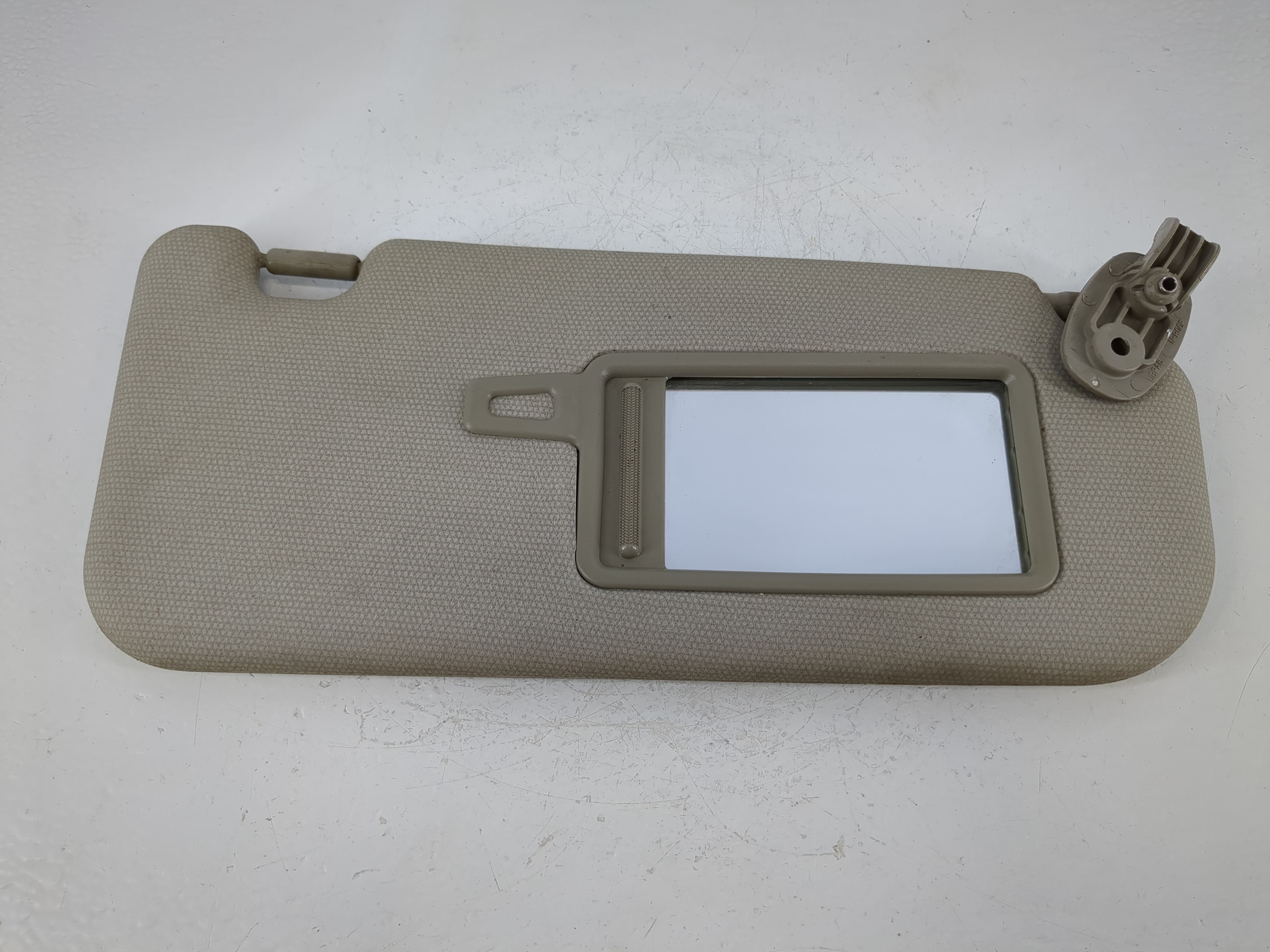 Picture of 2012-2017 Kia Rio Passenger Sun Visor Mirror Right Sunvisor Grey 1144909