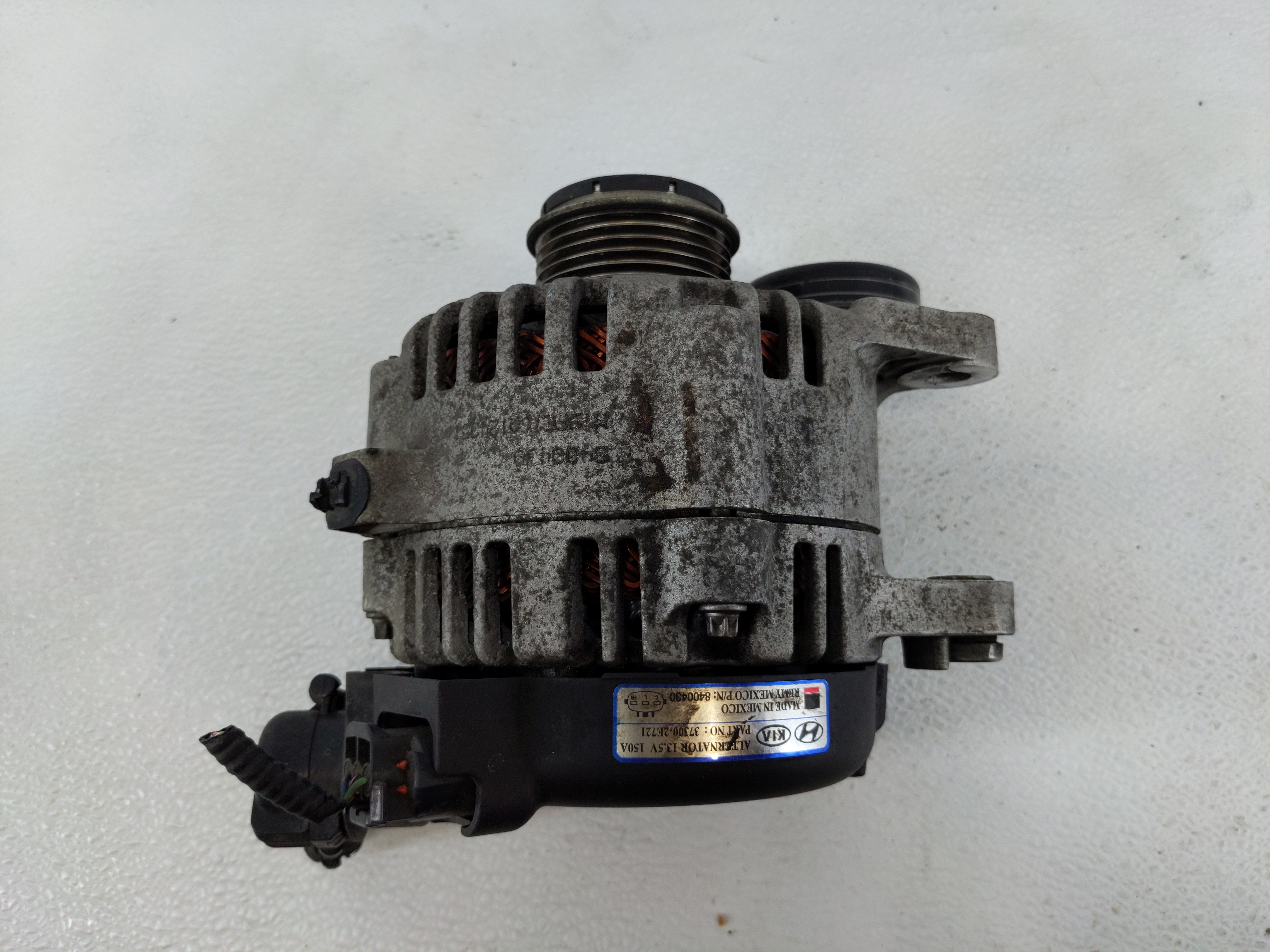 Picture of 2017 Hyundai Elantra Alternator Generator Charging Assembly Engine Oem 1144962