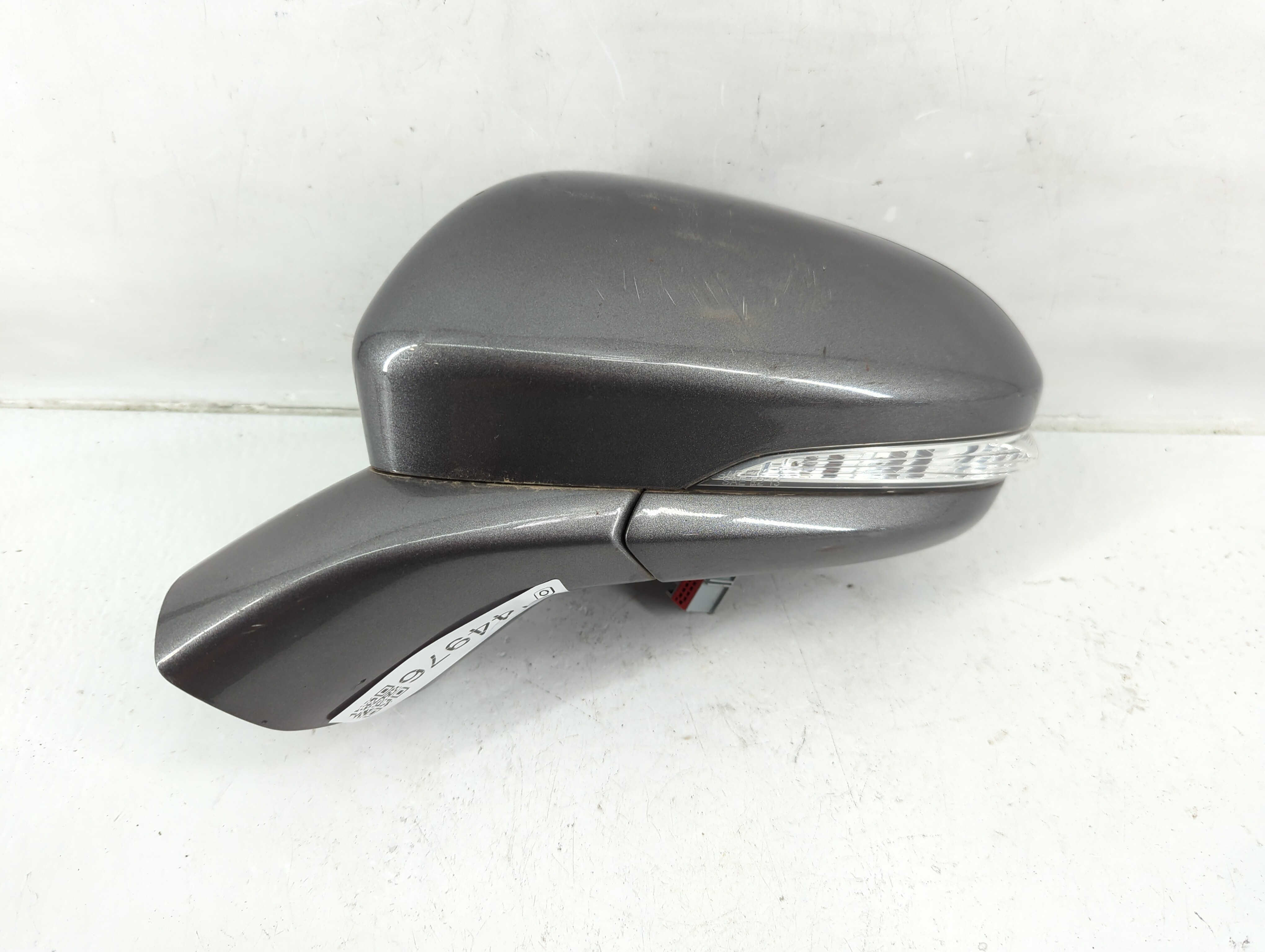 2013-2014 Ford Fusion Driver Left Side View Power Door Mirror Grey 1144976 - Oemusedautoparts1.com