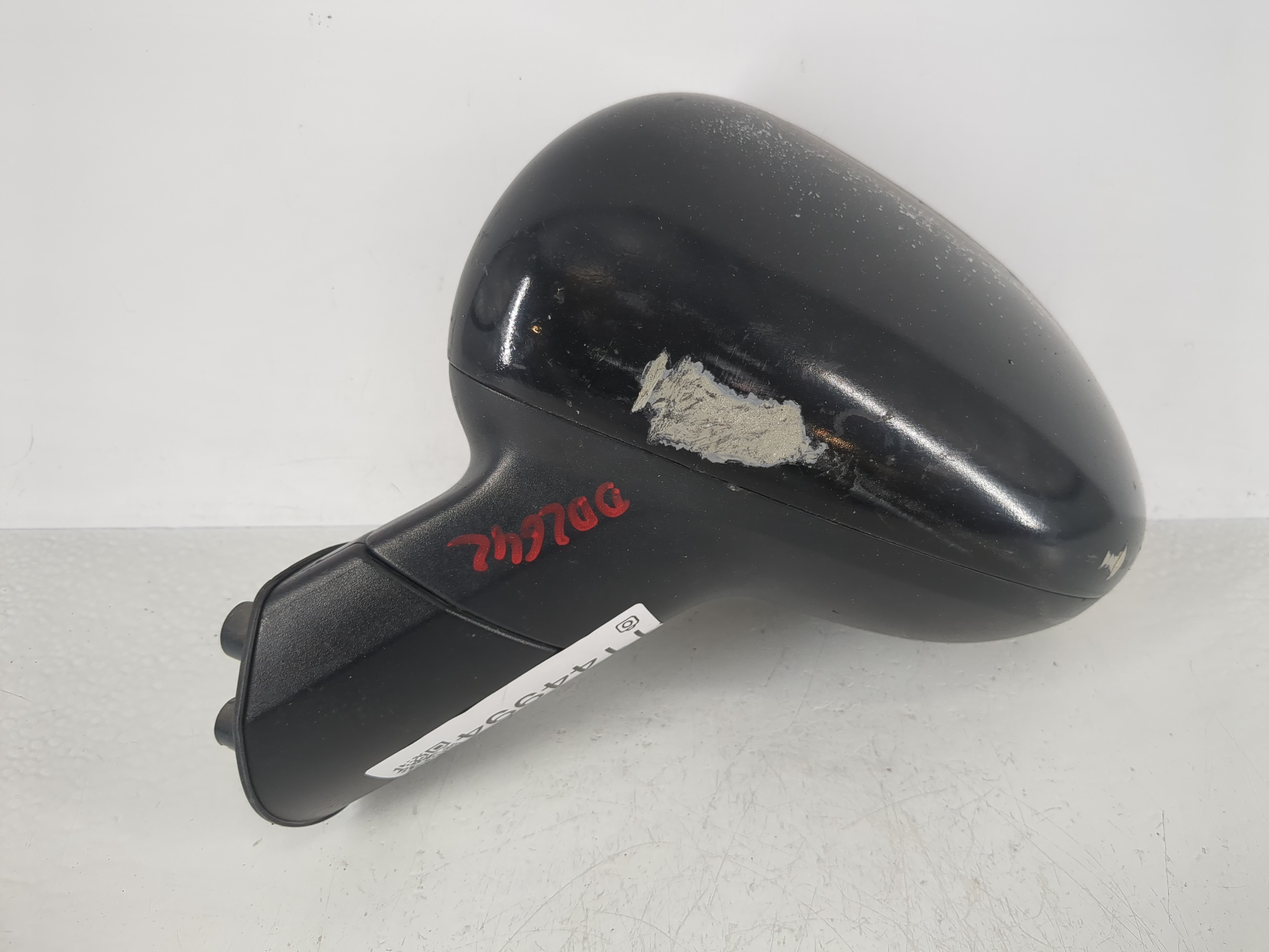 Picture of 2012-2014 Kia Rio Driver Left Side View Power Door Mirror Black 1144994