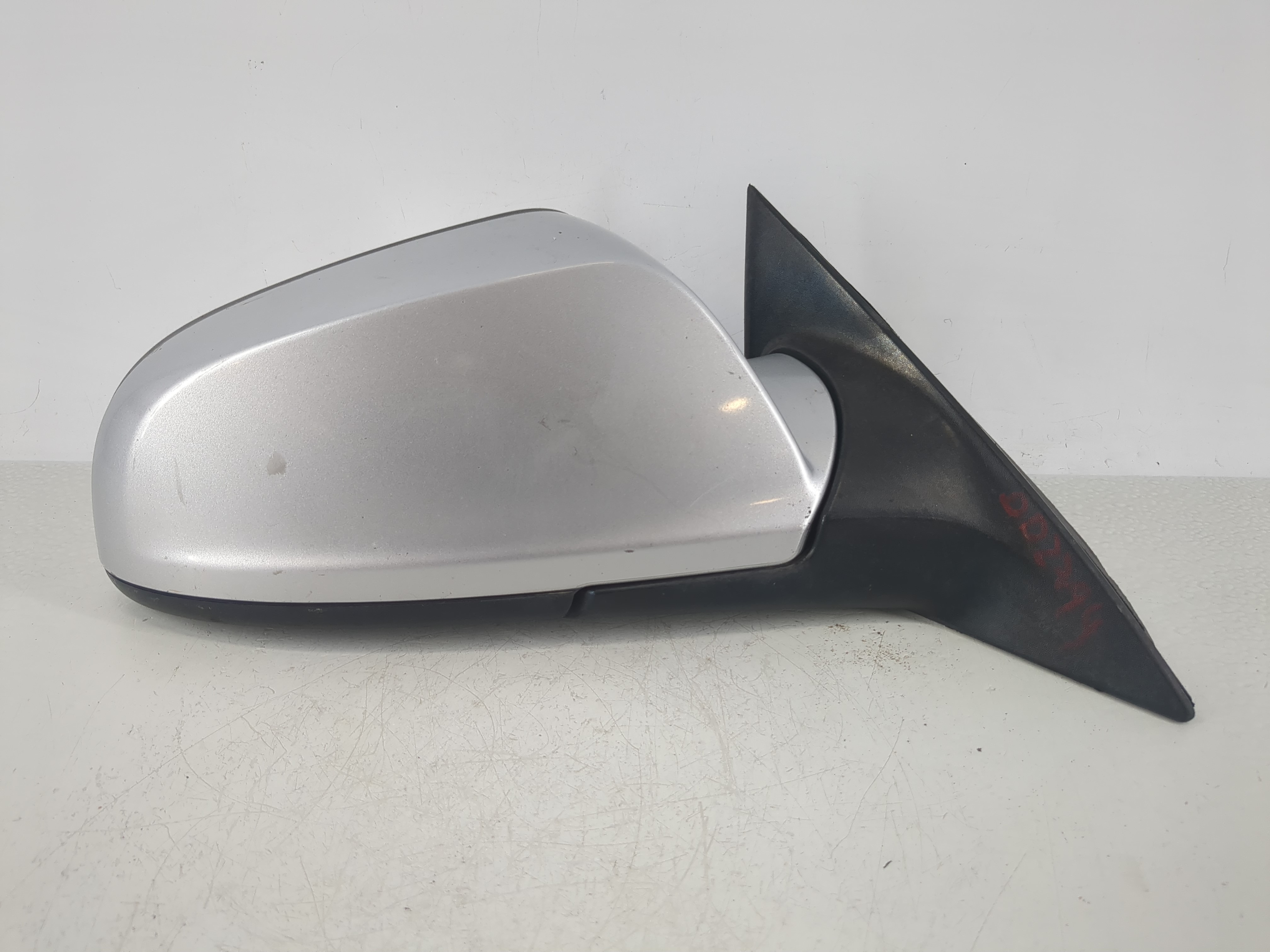 Picture of 2007-2009 Saturn Aura Passenger Right Side View Power Door Mirror Silver 1144996
