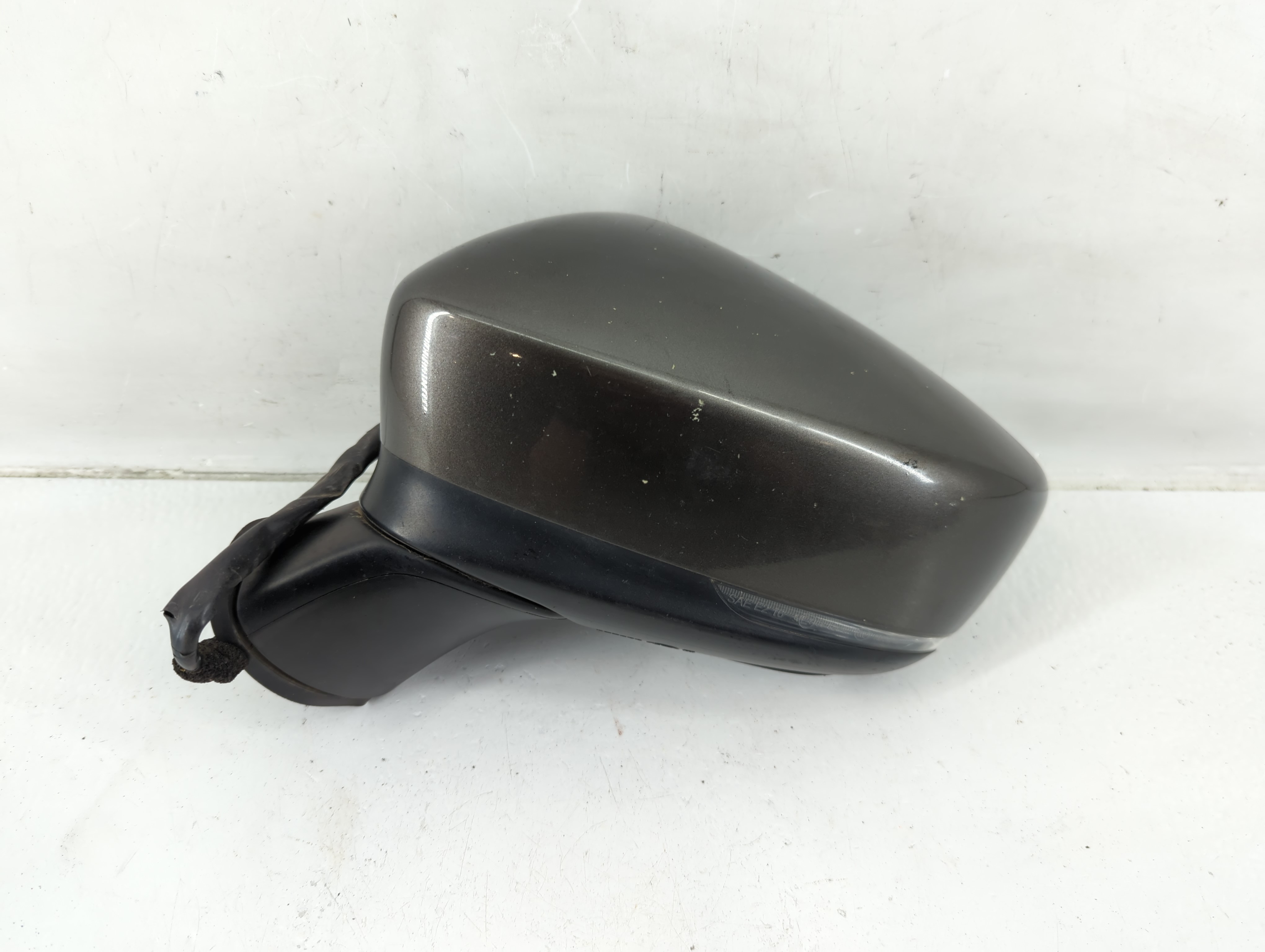 2017-2018 Mazda 6 Driver Left Side View Power Door Mirror Dark Gray 1145002 - Oemusedautoparts1.com