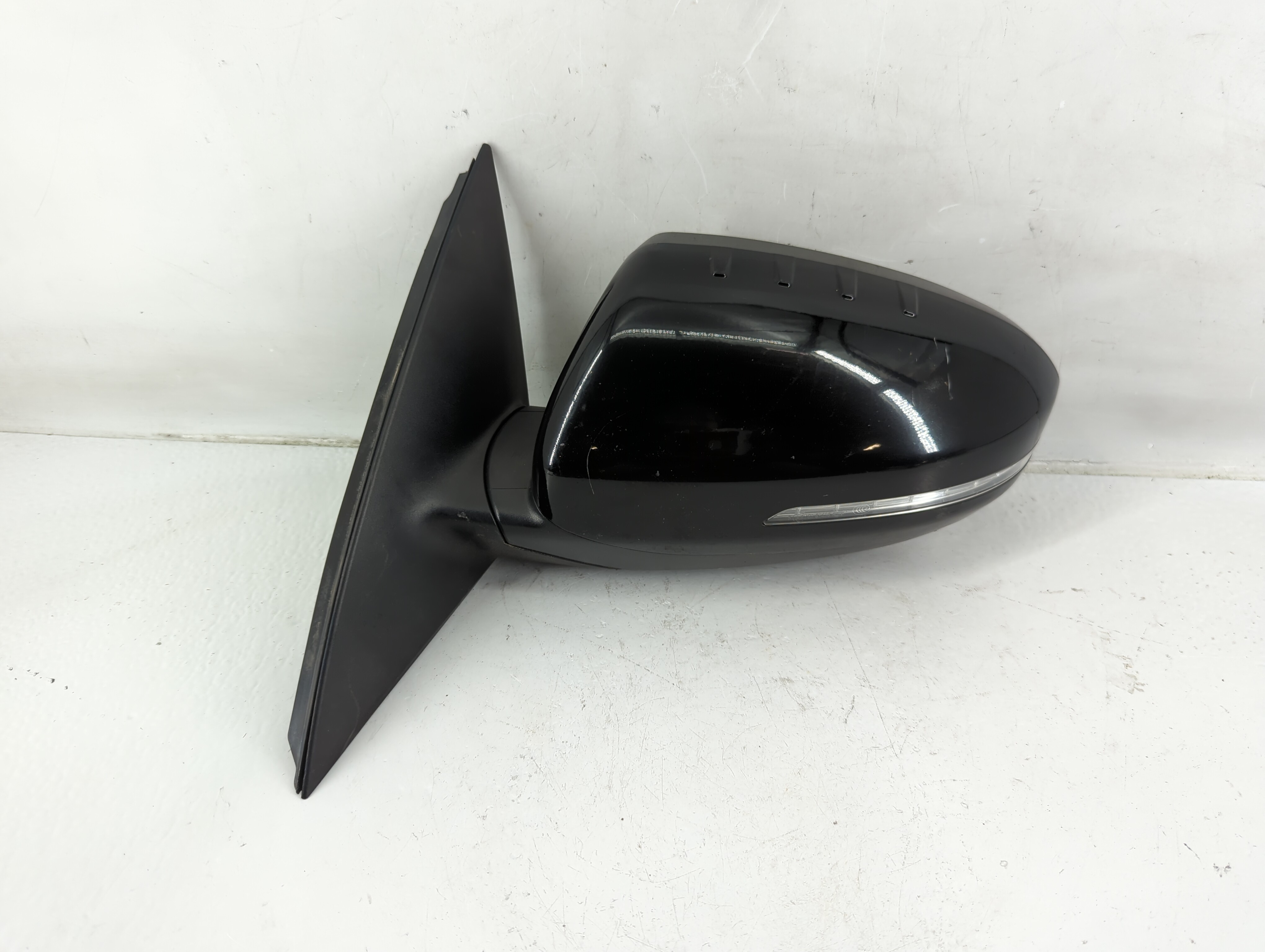 2014-2015 Kia Optima Passenger Right Side View Power Door Mirror Black 1145066 - Oemusedautoparts1.com