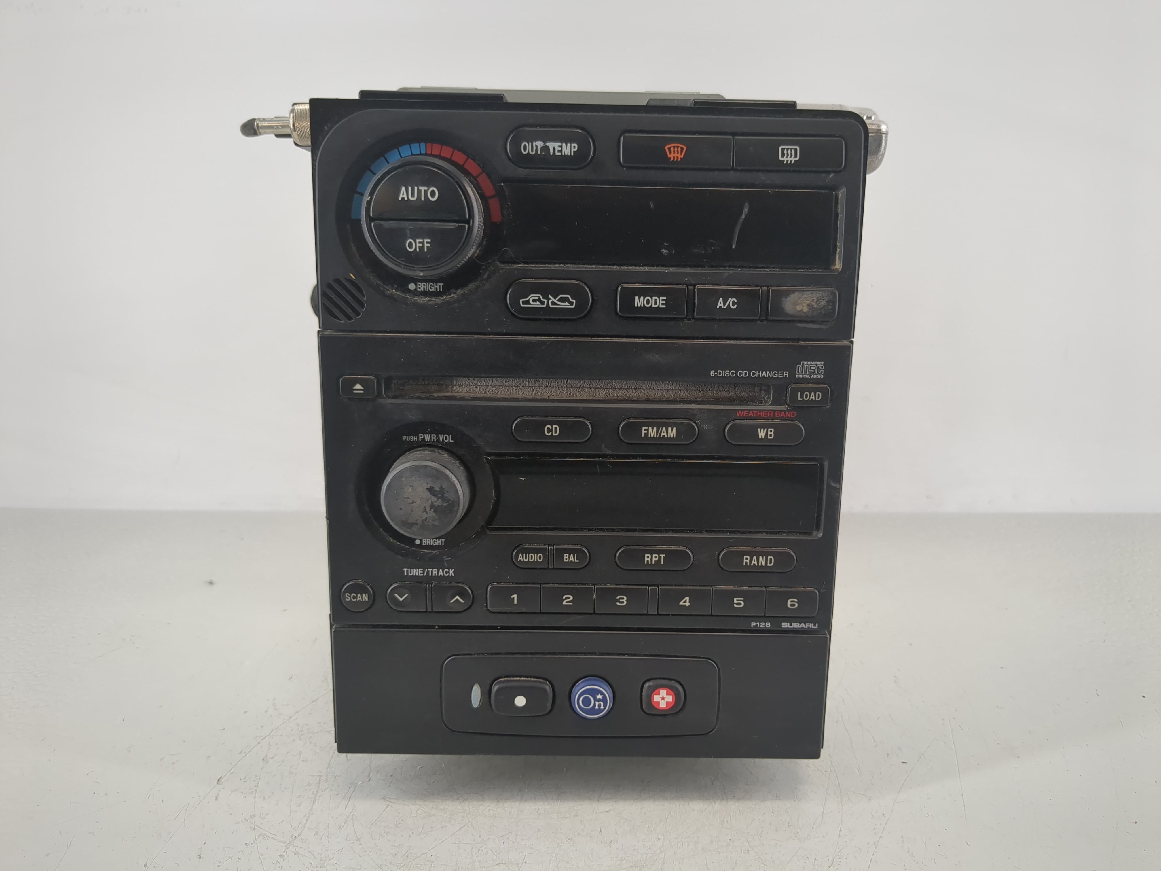 Picture of 2003-2004 Subaru Legacy Am Fm Cd Player Radio Receiver 1145285