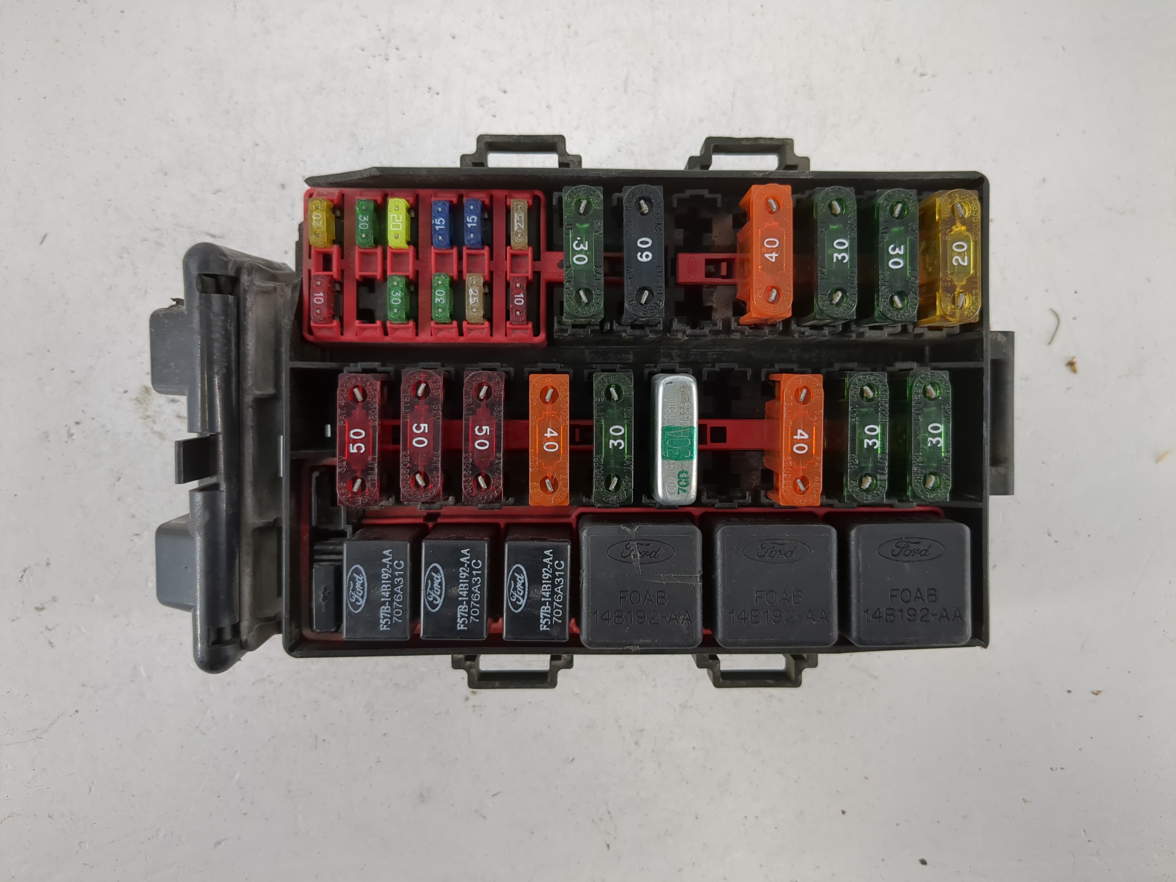 1994 Ford Ranger Fusebox Fuse Box Relay Module F7lb-14b176-a 1145353 - Oemusedautoparts1.com