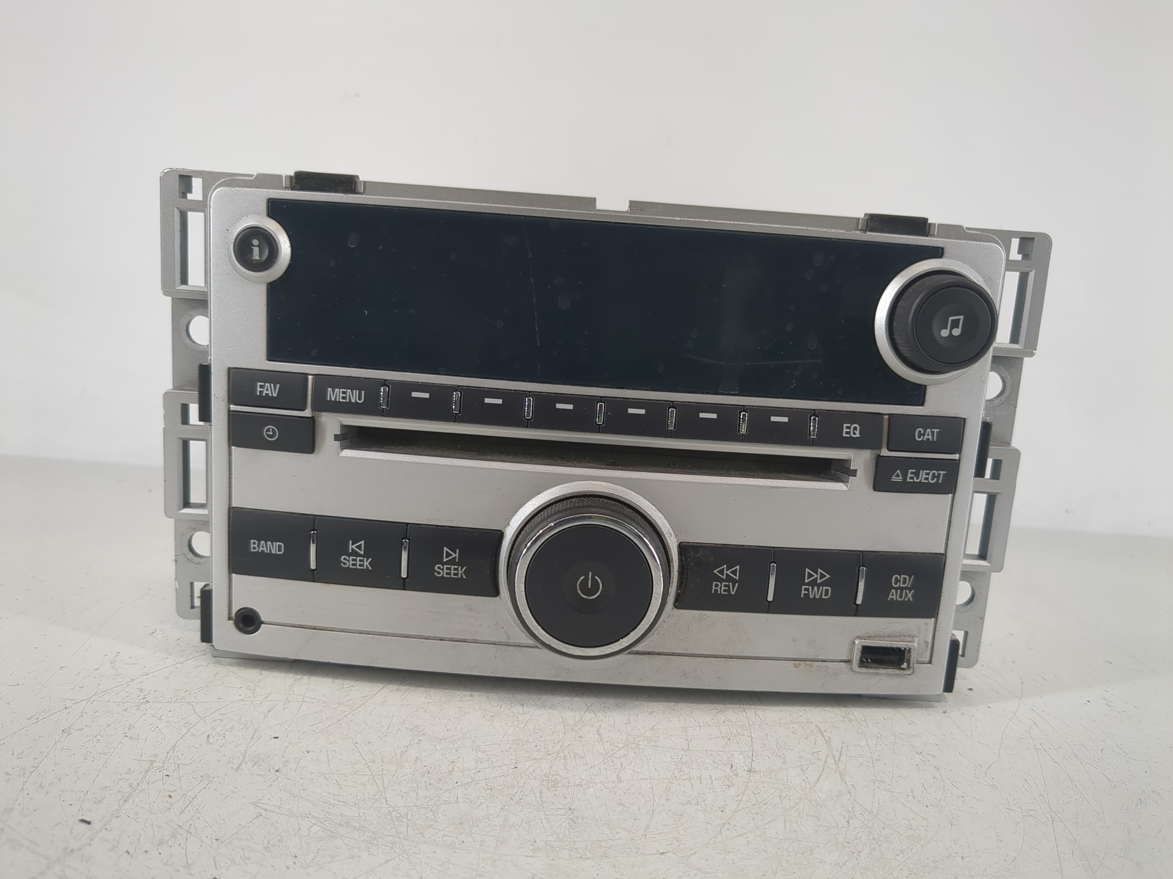 2009-2012 Chevrolet Malibu Am Fm Cd Player Radio Receiver 1145500 - Oemusedautoparts1.com