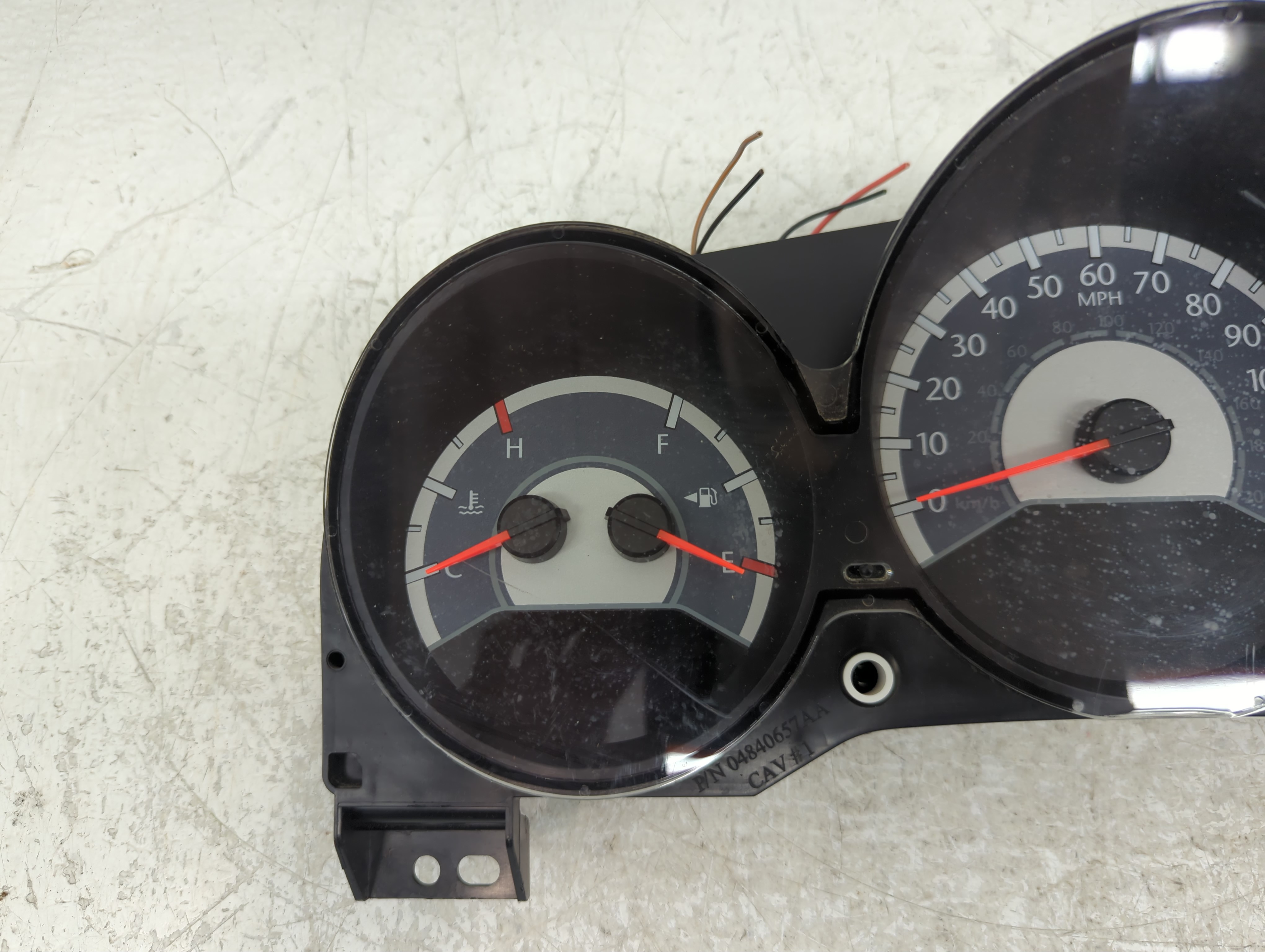 2011-2014 Chrysler 200 Speedometer Instrument Cluster Gauges 04840659aa 1145558 - Oemusedautoparts1.com