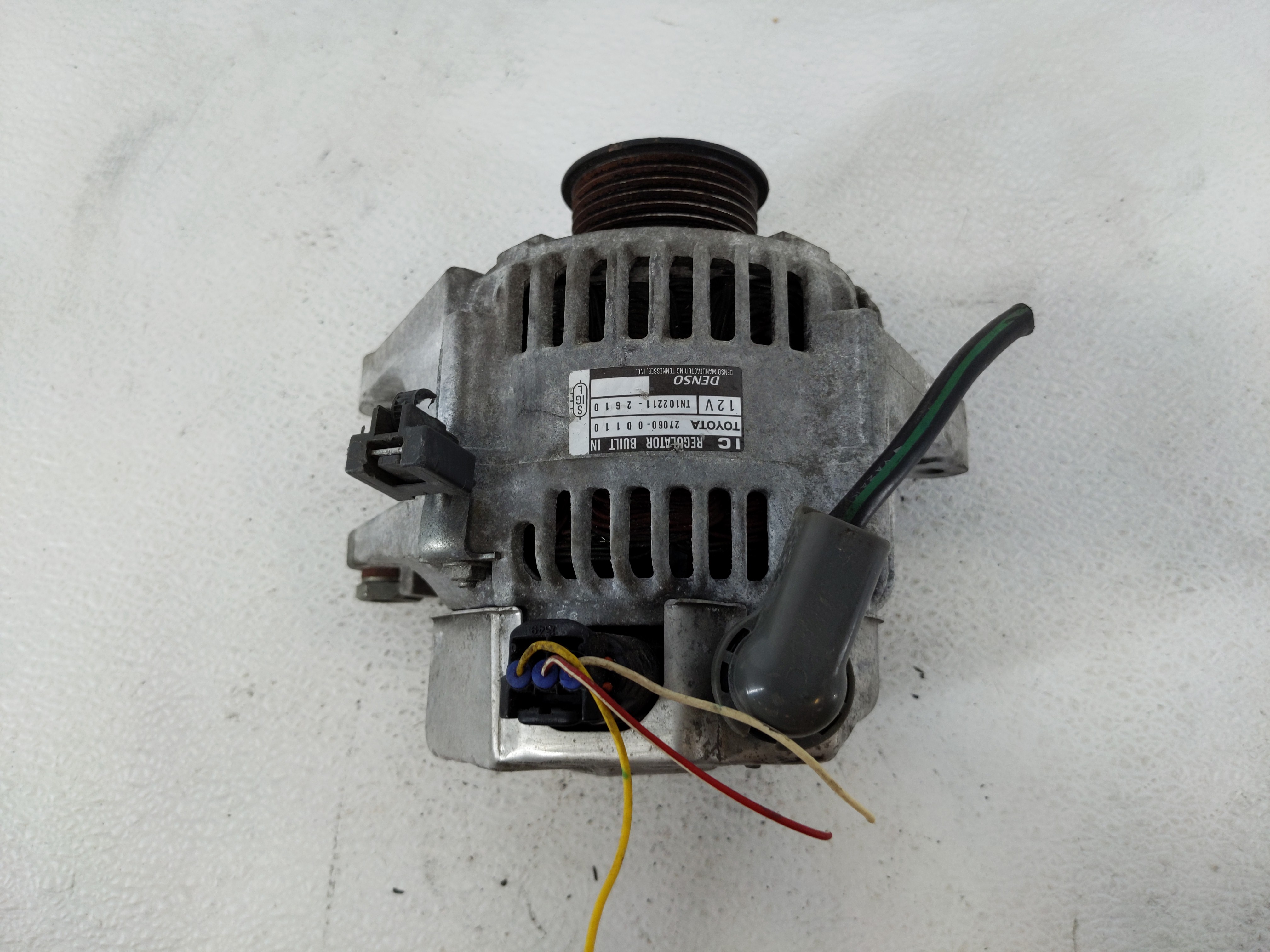 2003 Toyota Matrix Alternator Generator Charging Assembly Engine Oem 1145683 - Oemusedautoparts1.com