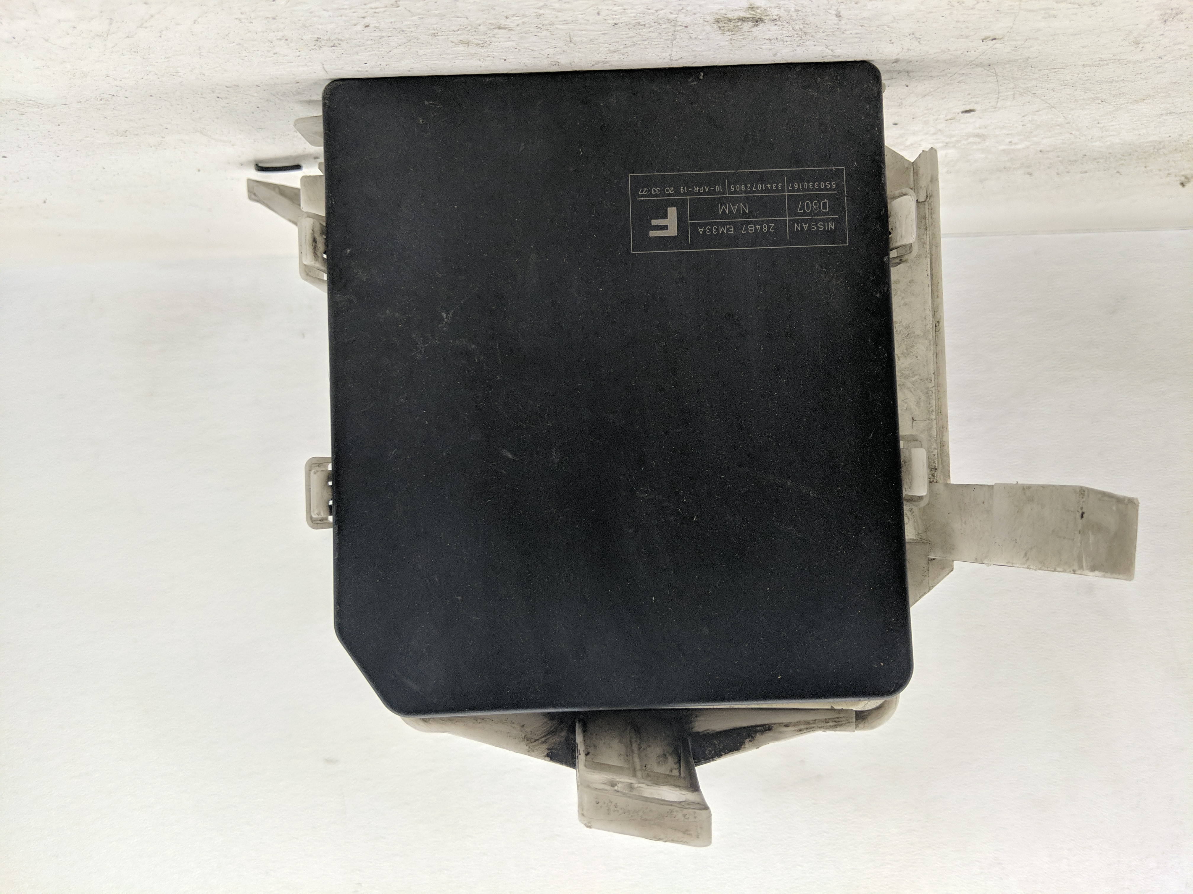 2007-2012 Nissan Versa Fusebox Fuse Box Relay Module 284b7 Em33a 1145961 - Oemusedautoparts1.com