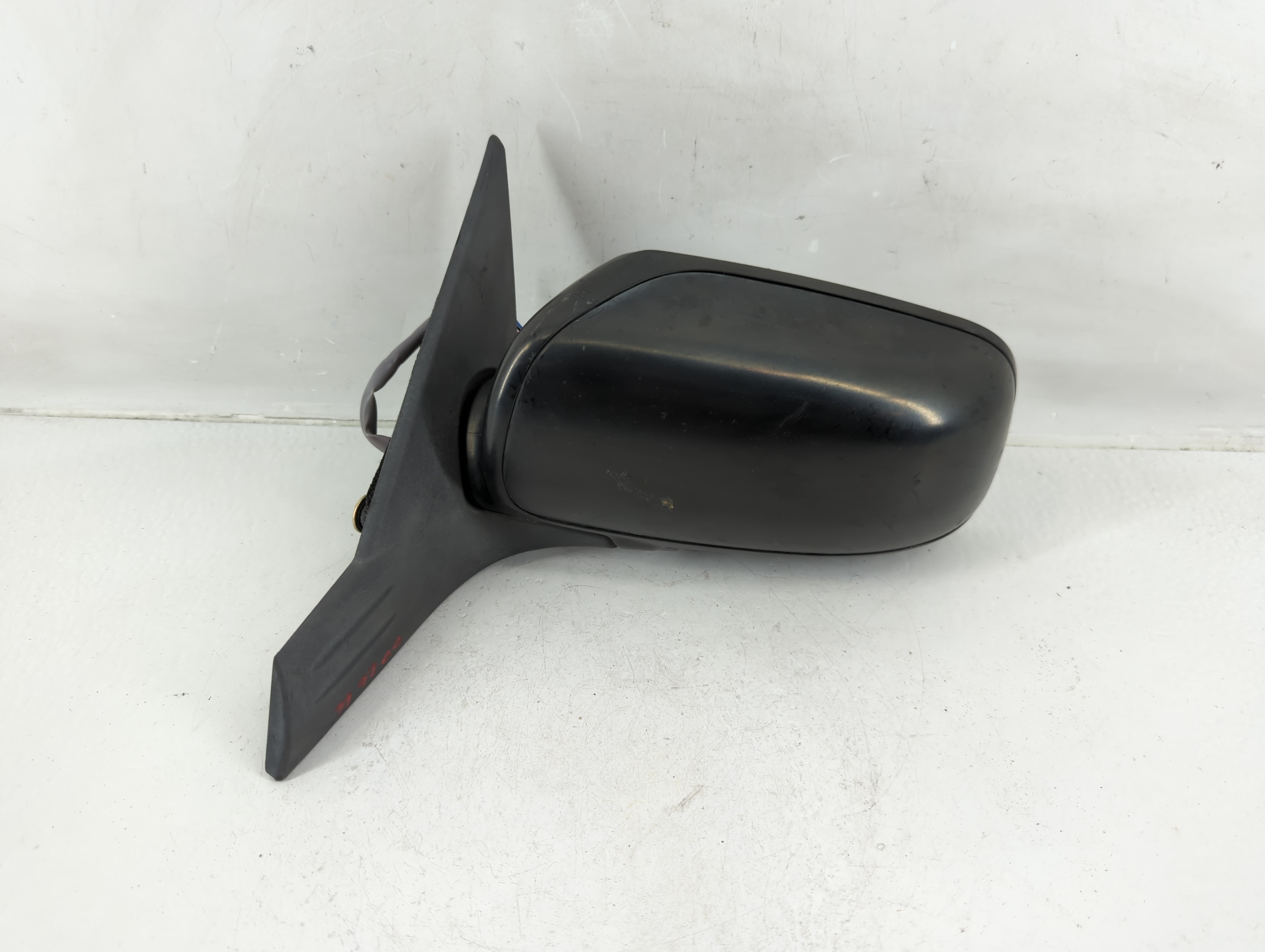 Picture of 2004-2007 Subaru Impreza Driver Left Side View Power Door Mirror Black 1145981