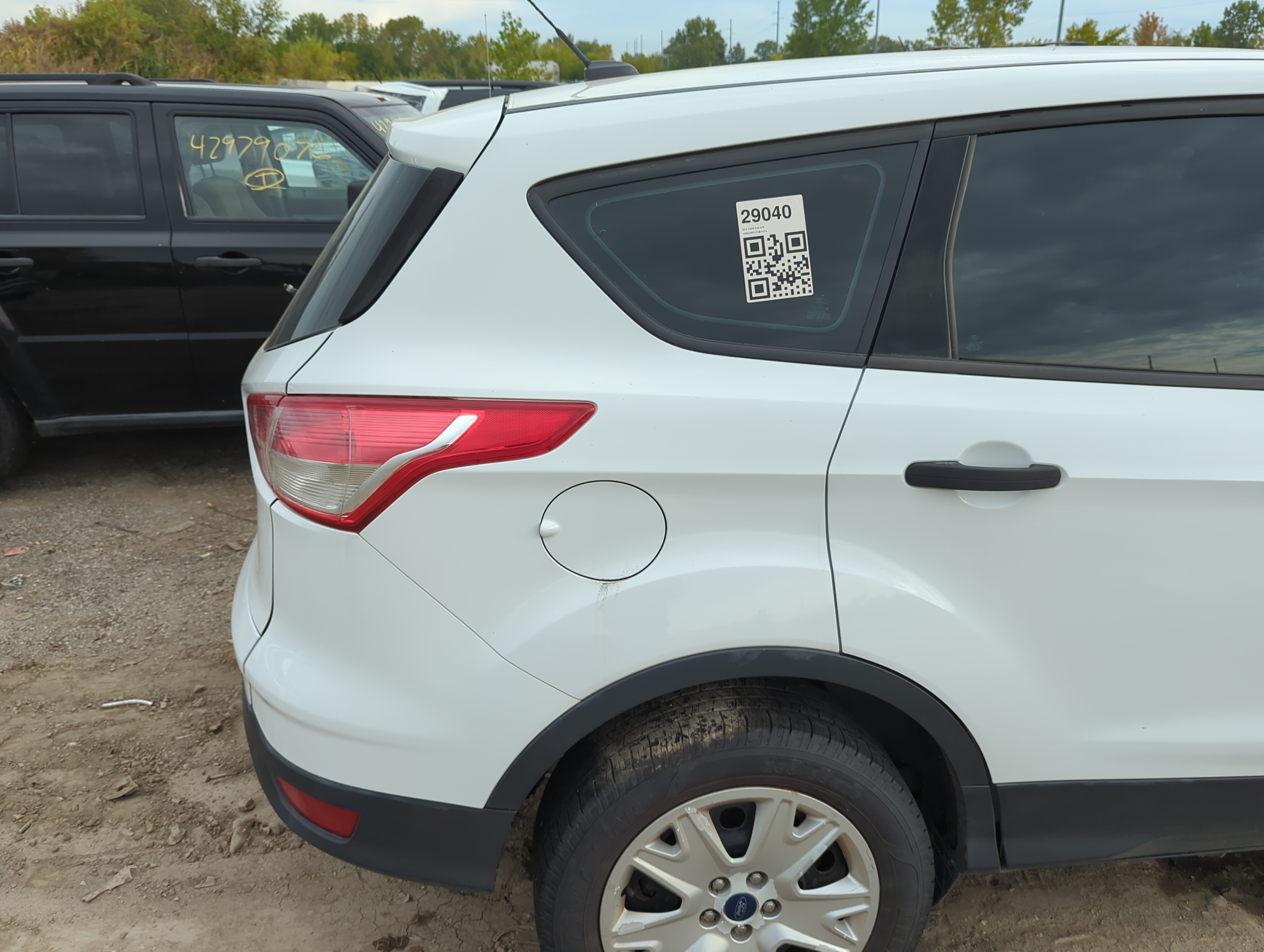 2013-2019 Ford Escape Passenger Rear Quarter Panel Oem 1146444 - Oemusedautoparts1.com