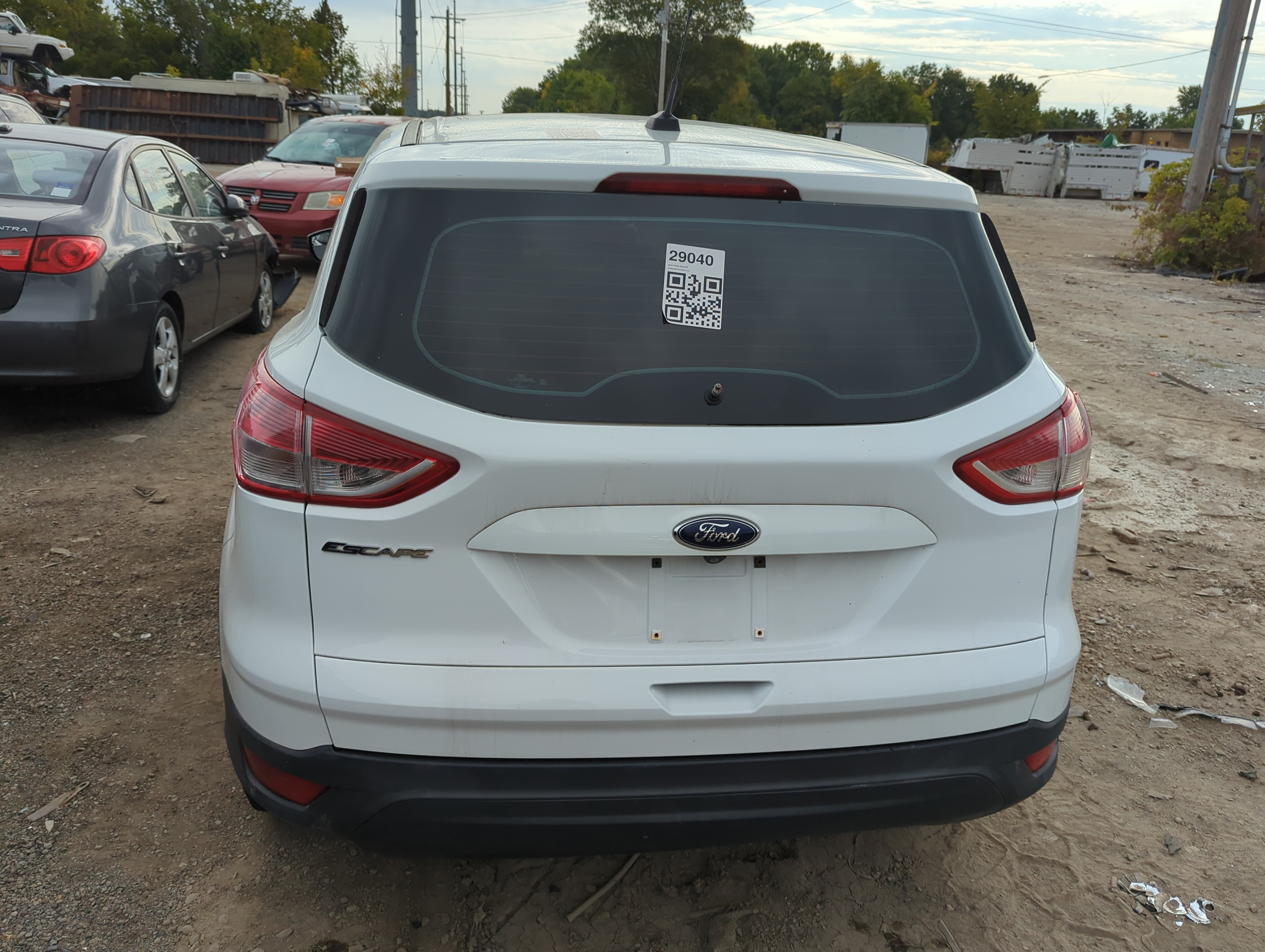 2014-2016 Ford Escape Trunk/decklid/hatch/tailgate Oem 1146558 - Oemusedautoparts1.com