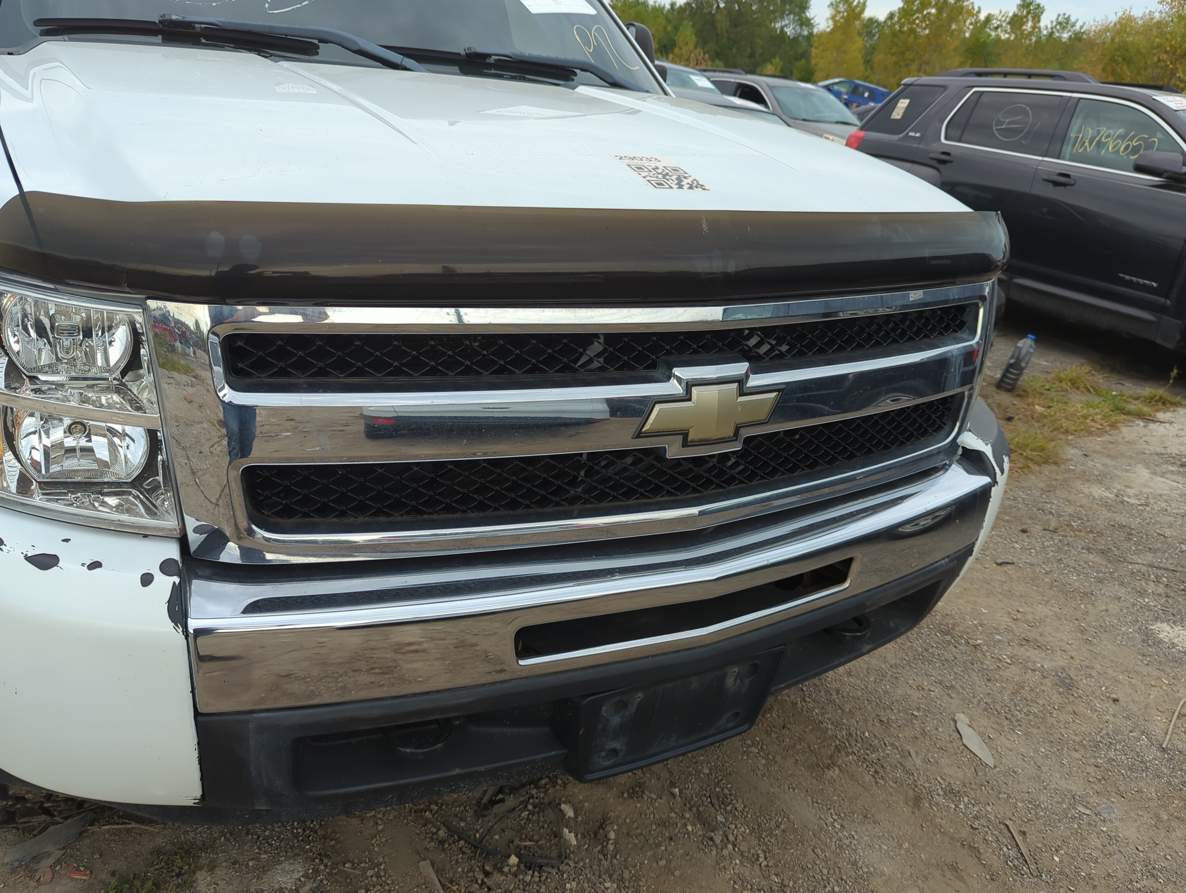 2010-2011 Chevrolet Silverado 1500 Front Bumper Grille 1146645 - Oemusedautoparts1.com