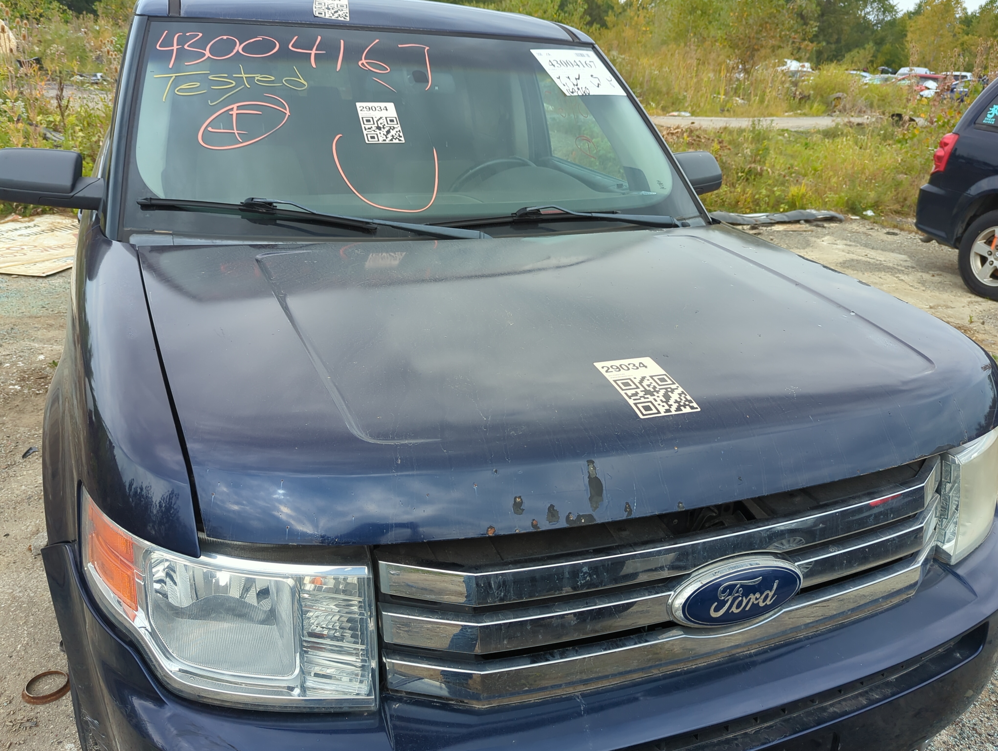 2011-2019 Ford Flex Hood Oem 1146797 - Oemusedautoparts1.com