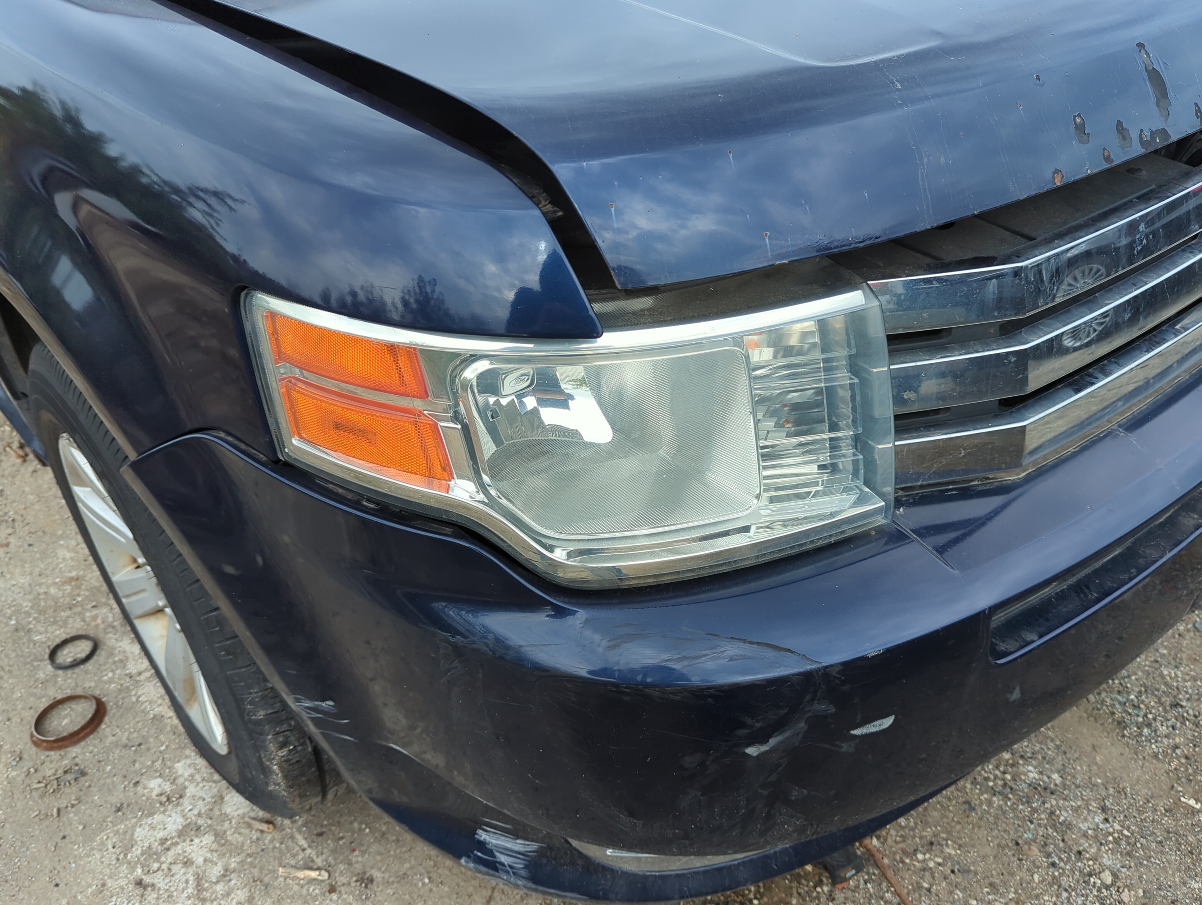 2009-2012 Ford Flex Passenger Right Oem Head Light Headlight Lamp 1146887 - Oemusedautoparts1.com