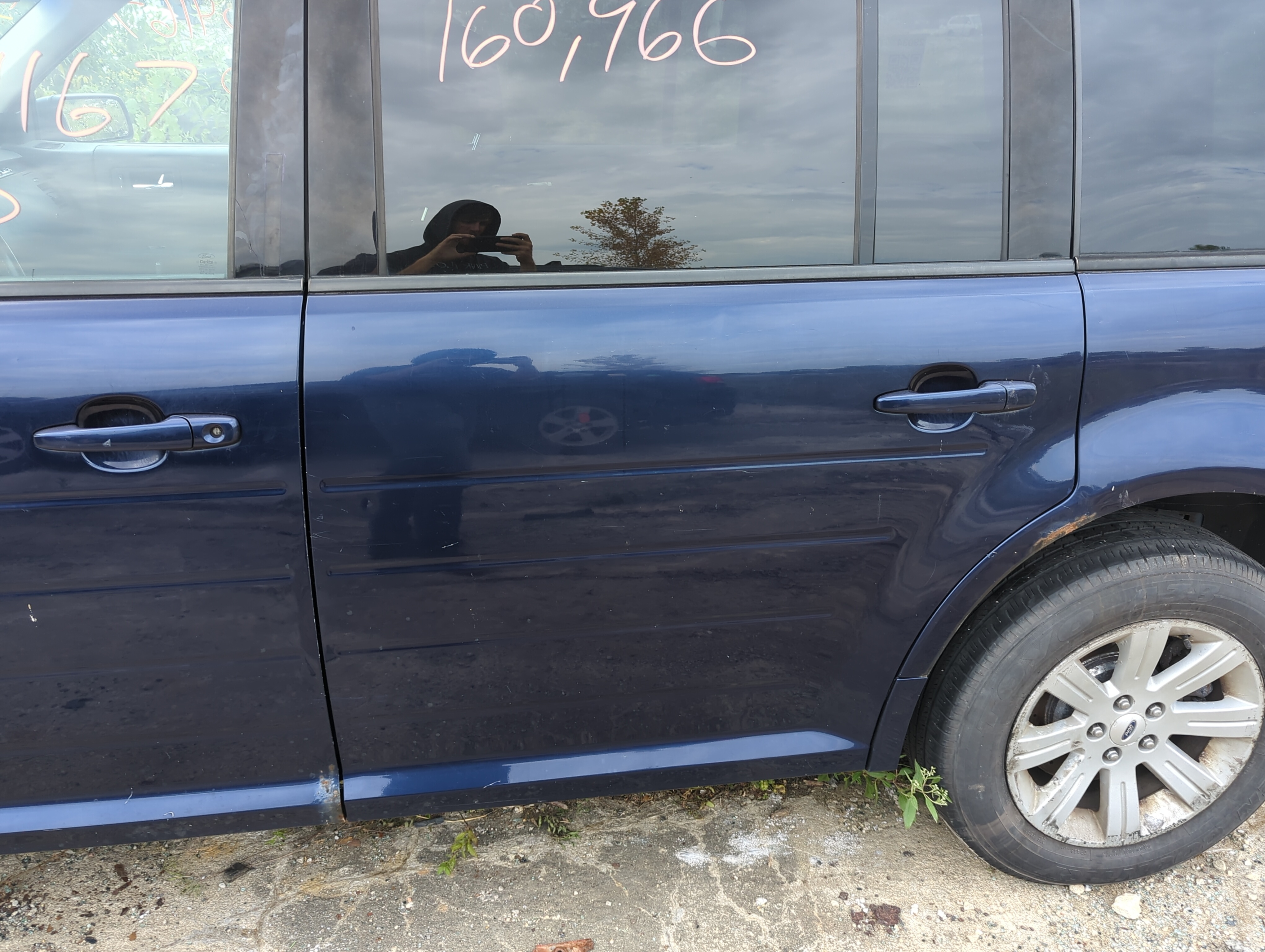 2009-2019 Ford Flex Driver Rear Door Oem 1146926 - Oemusedautoparts1.com