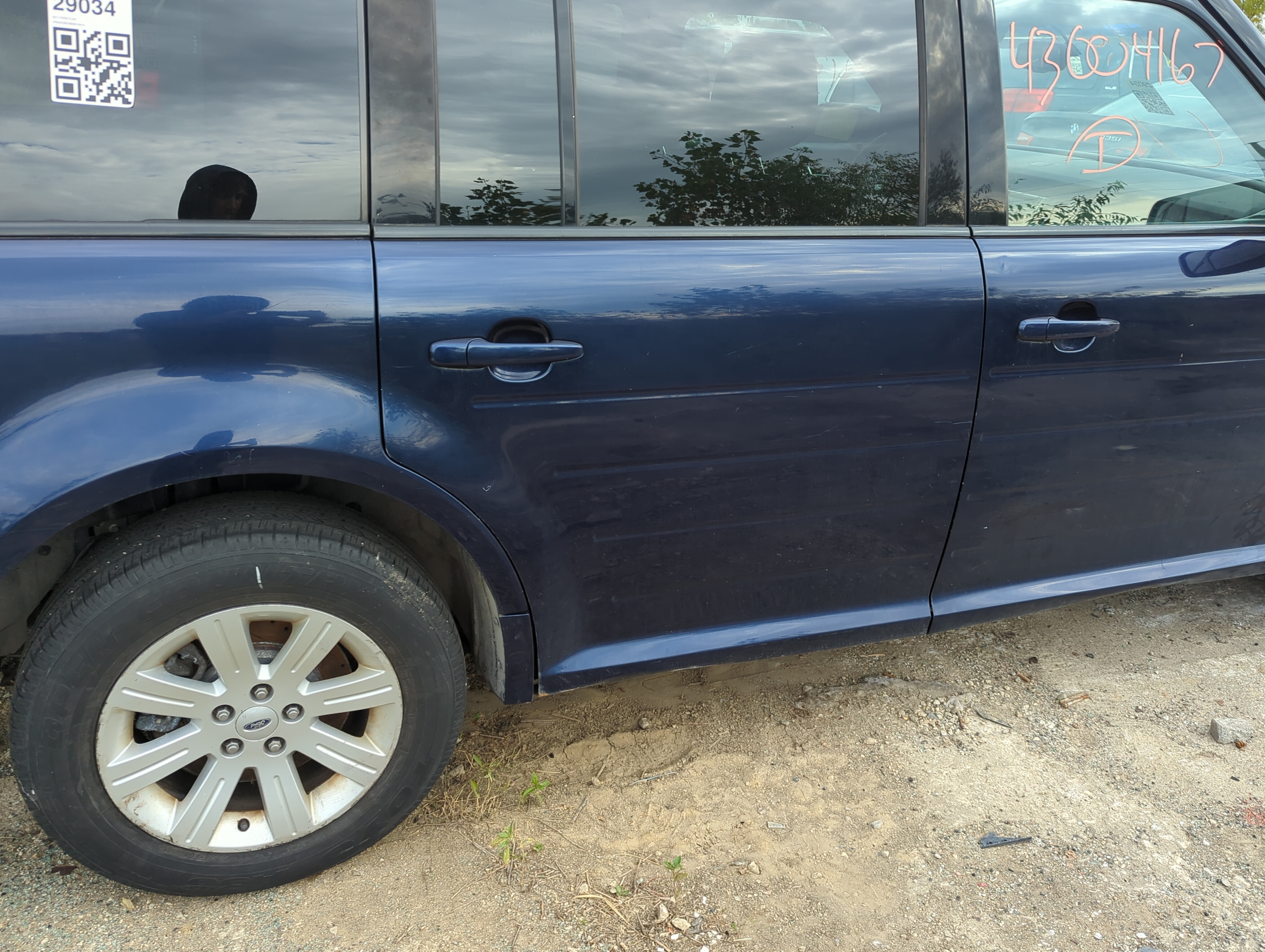 2009-2019 Ford Flex Passenger Rear Door Oem 1146927 - Oemusedautoparts1.com