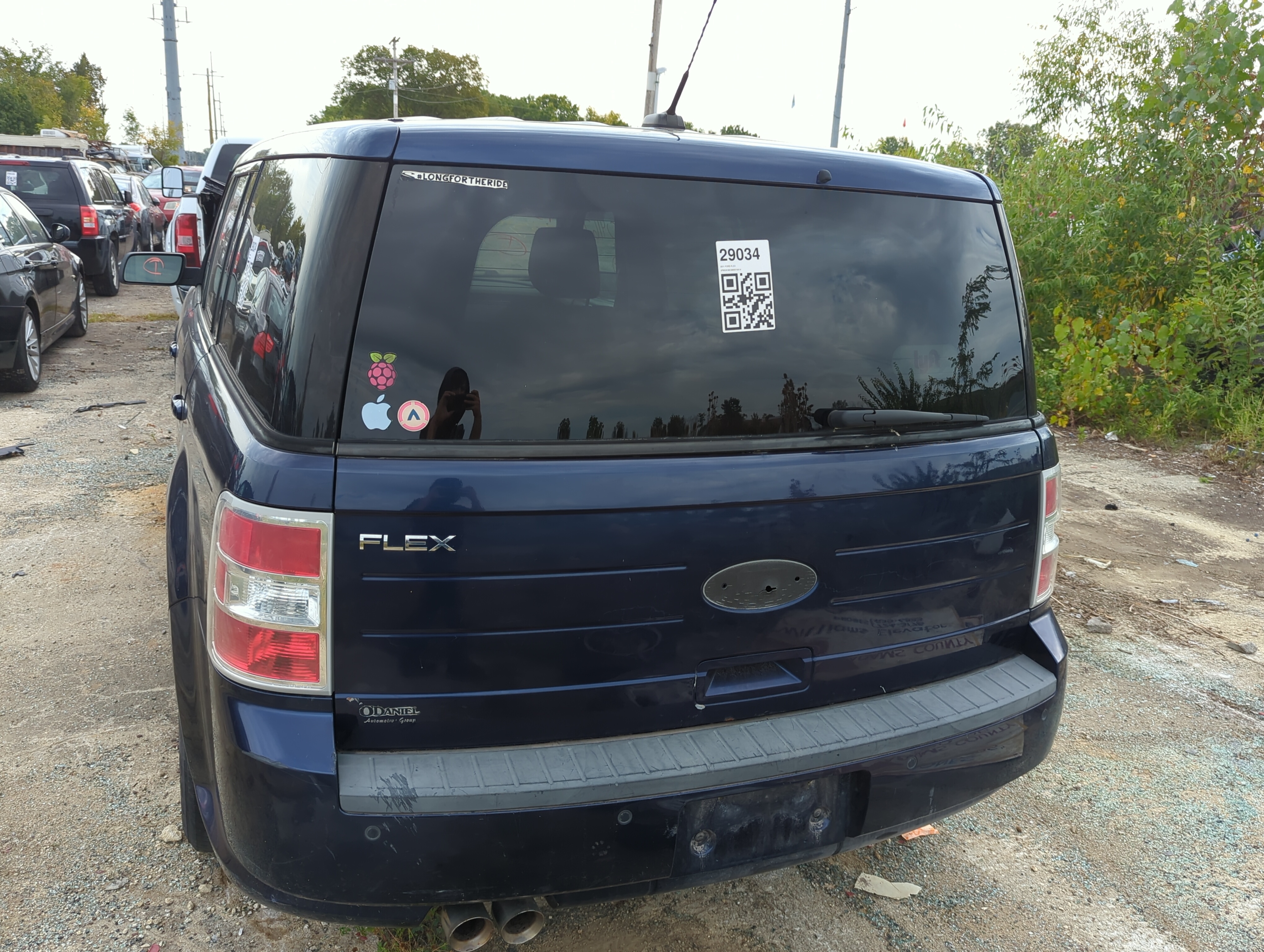 2009-2011 Ford Flex Trunk/decklid/hatch/tailgate Oem 1146981 - Oemusedautoparts1.com
